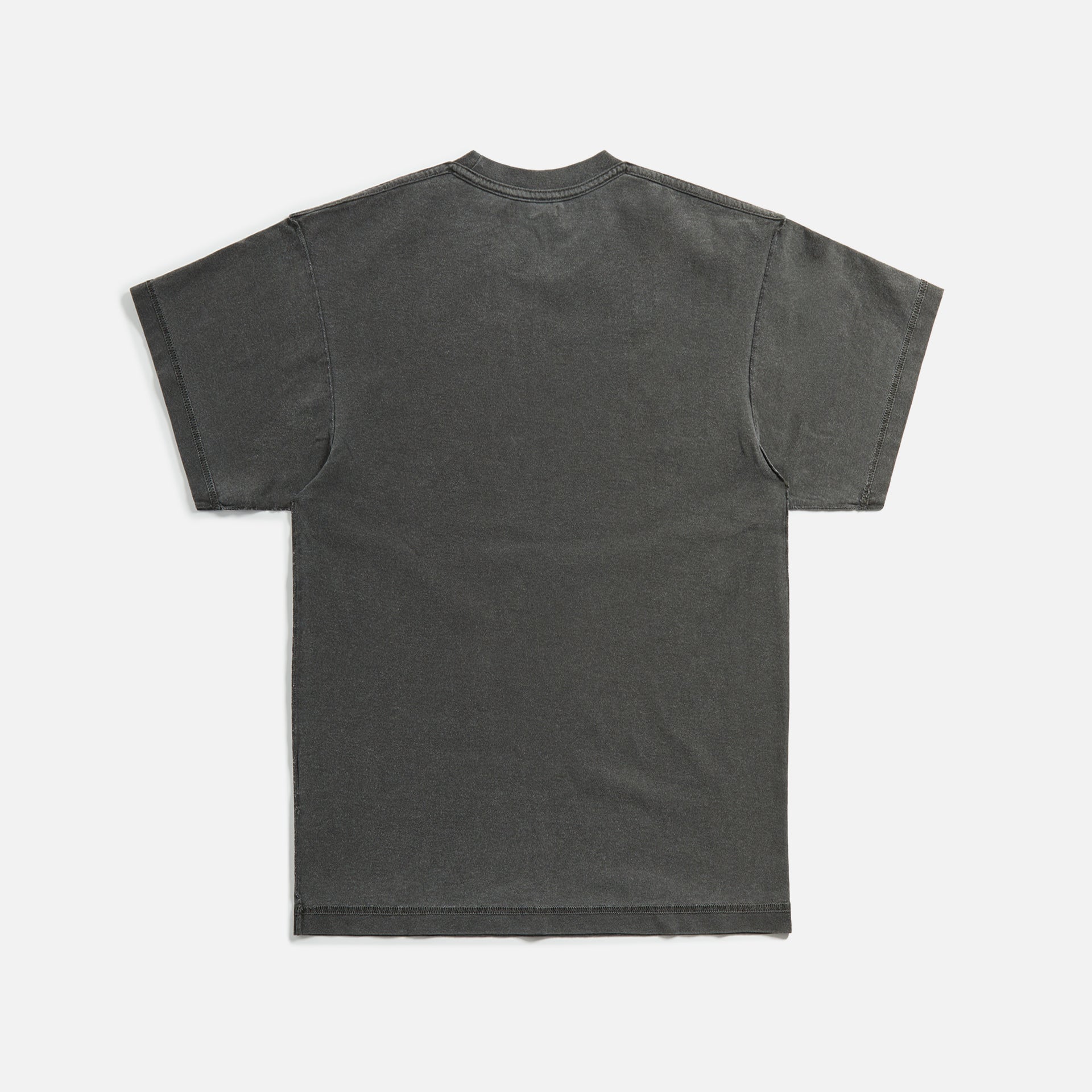 John Elliott Reverse Cropped Tee - Washed Black