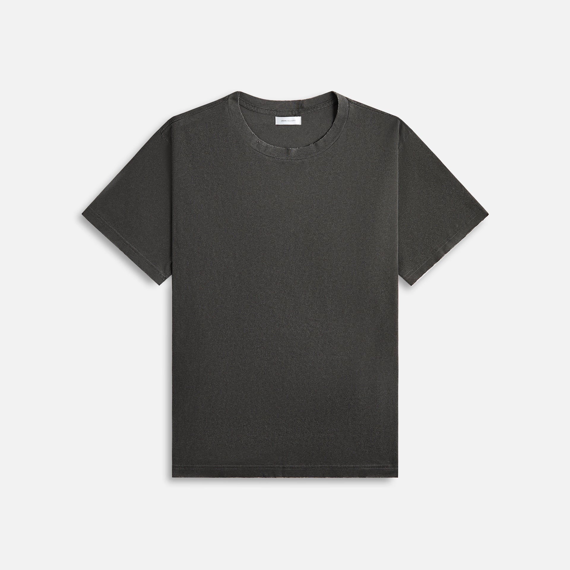 John Elliott Folsom Cropped Tee - Vintage Black