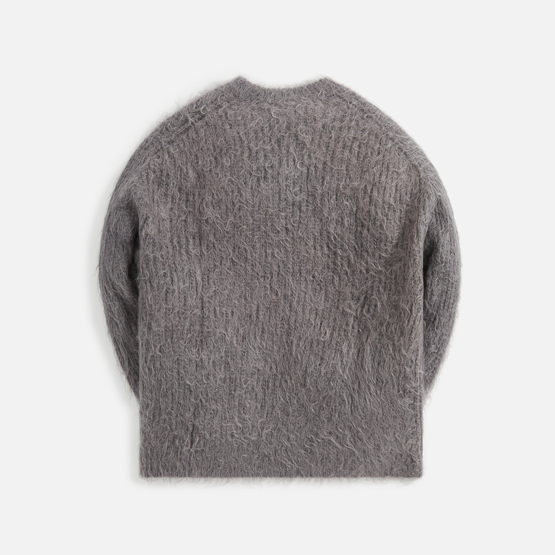 John Elliott Wool Mohair Crew - Charcoal