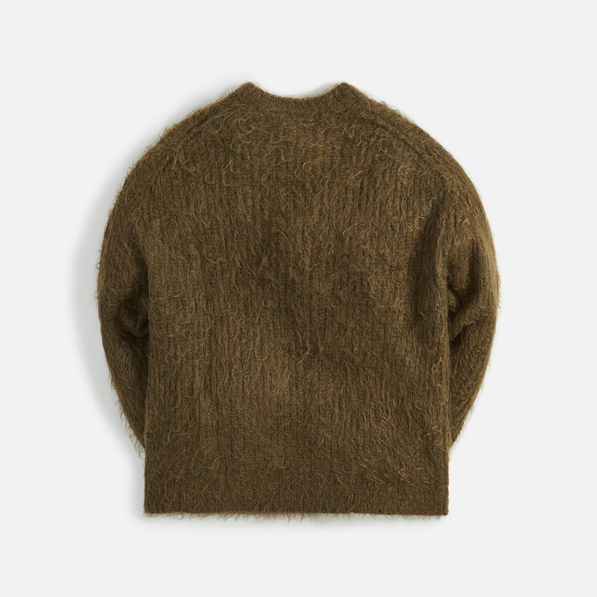 John Elliott Wool Mohair Crew - Army