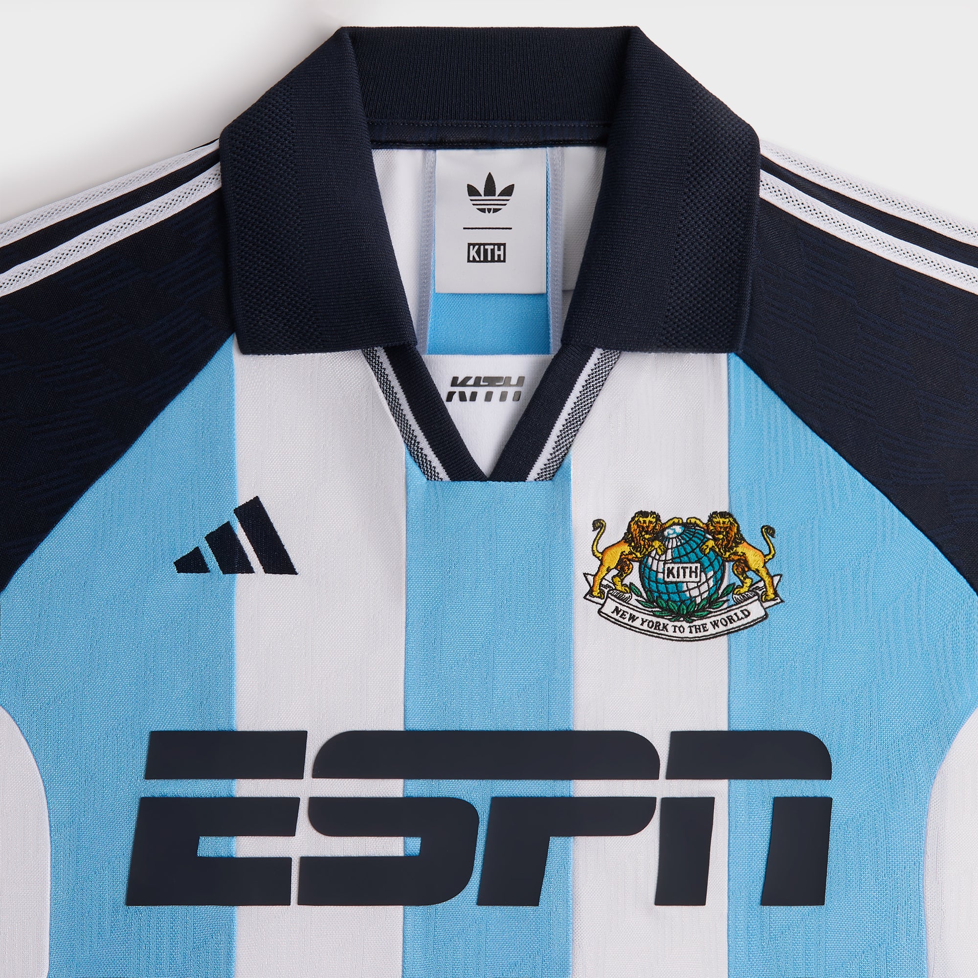 Kith for adidas Football ESPN Jersey - White / Blue