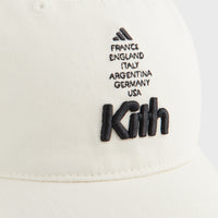 Kith for adidas Football Cap - Chalk White