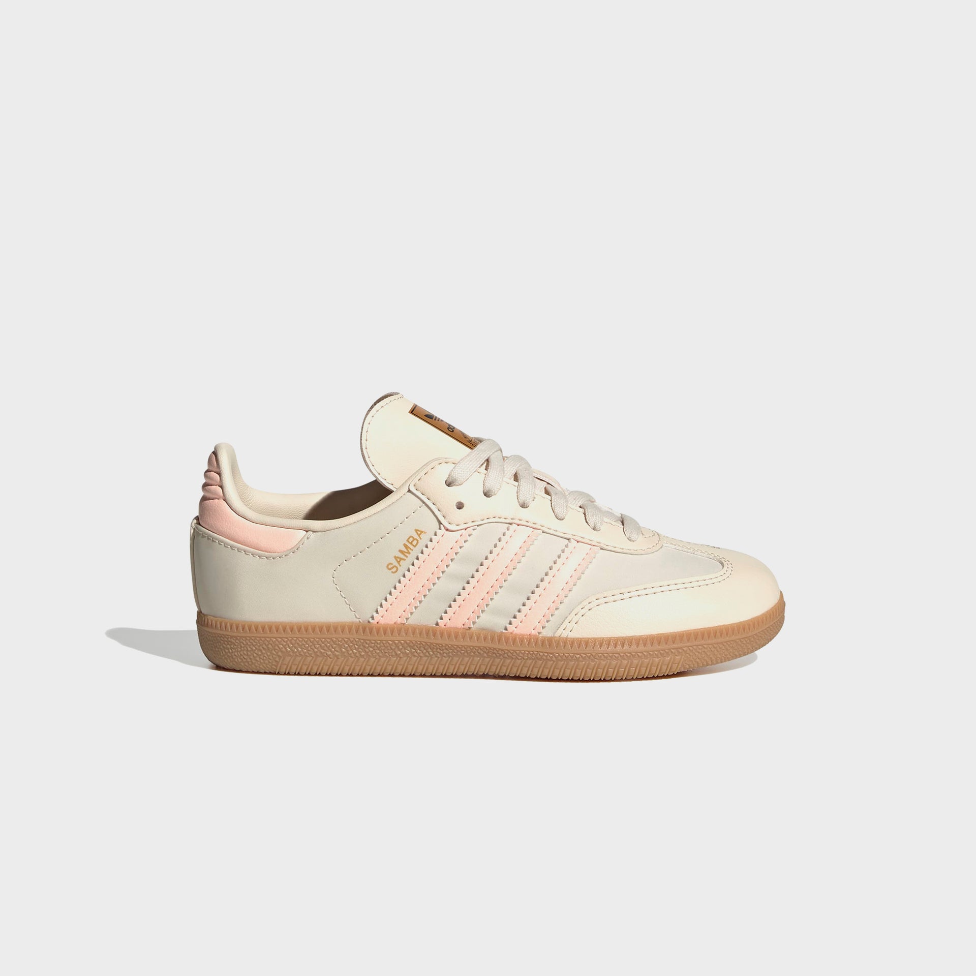 adidas PS Samba OG - Wonder White / Clear Orange / Gum 3