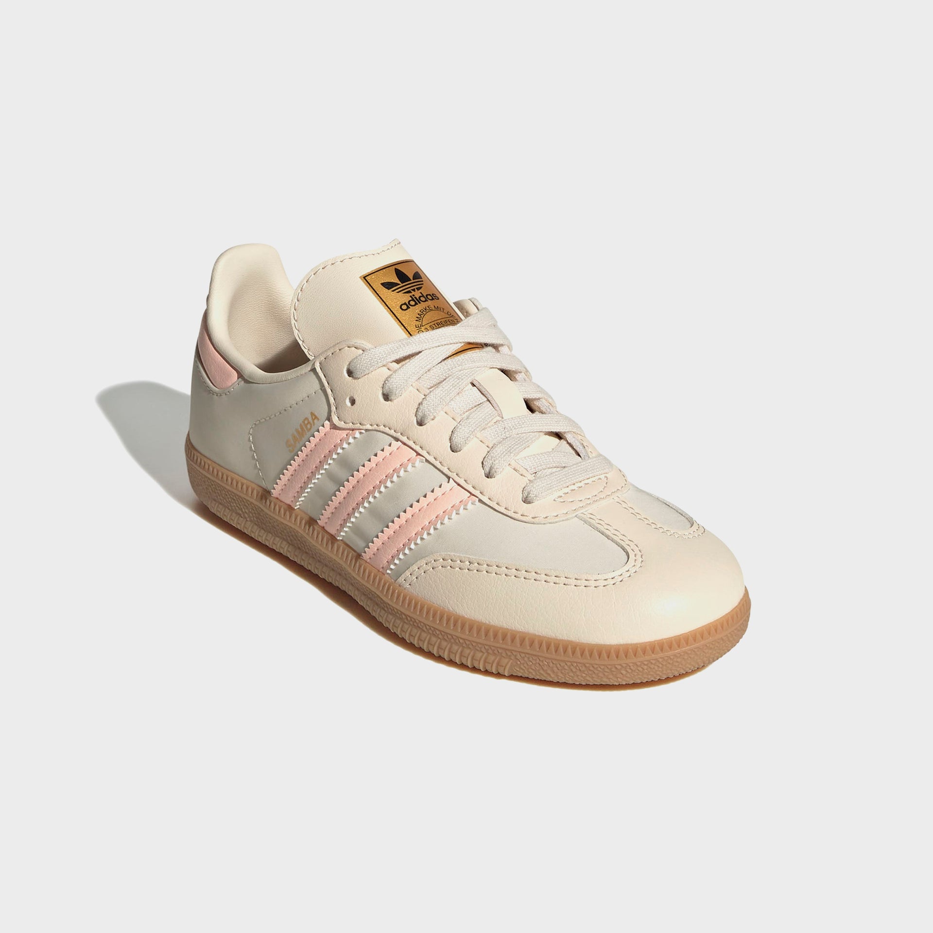 adidas PS Samba OG - Wonder White / Clear Orange / Gum 3