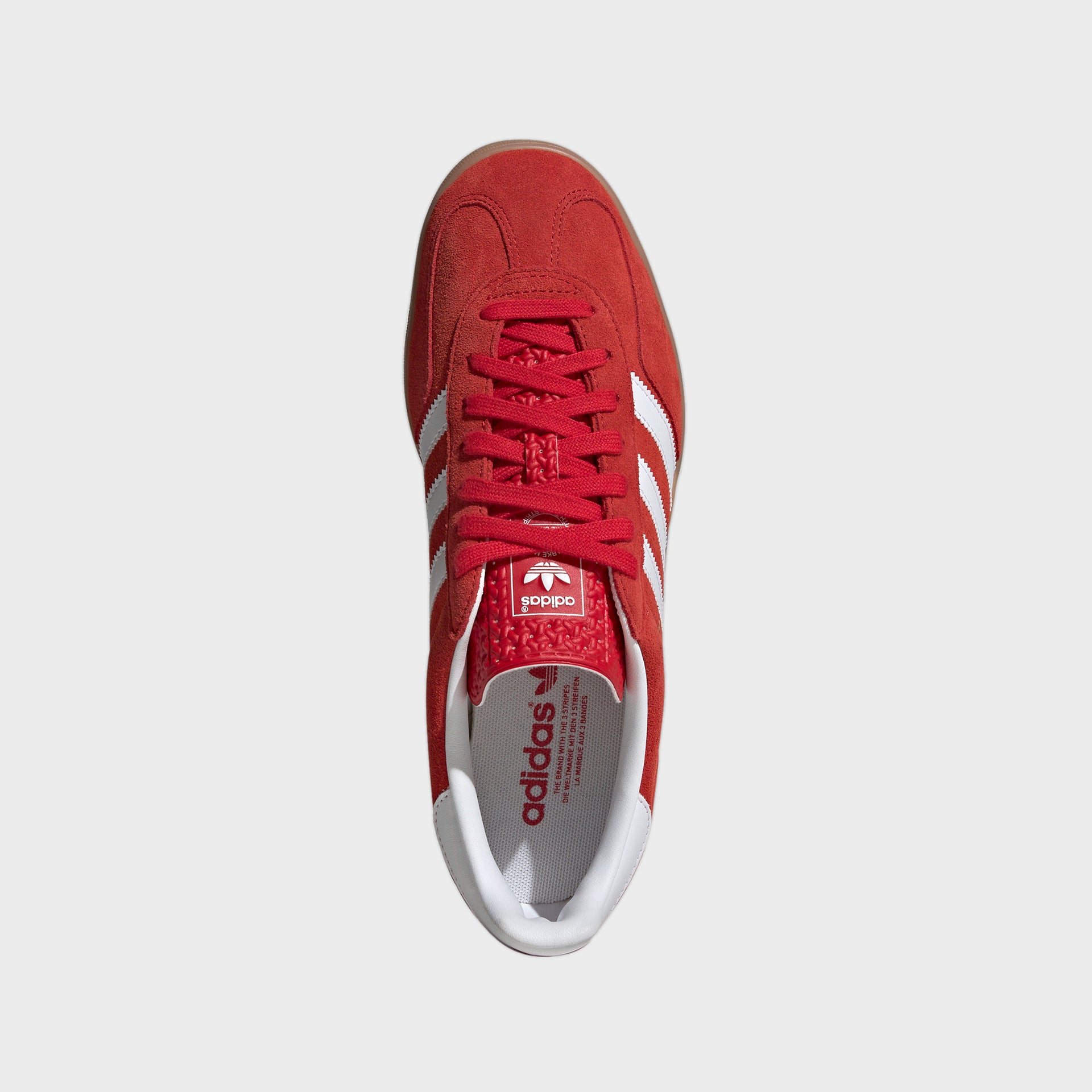 adidas Gazelle Indoor - Better Scarlet / Cloud White / Gum