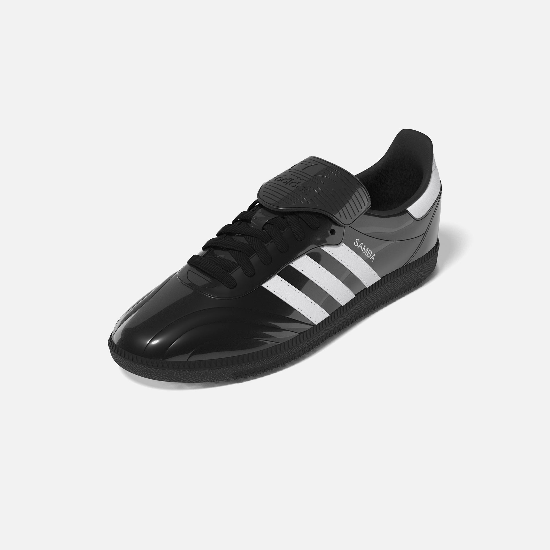 adidas Samba Long Tongue  - Core Black / Cloud White / Core Black