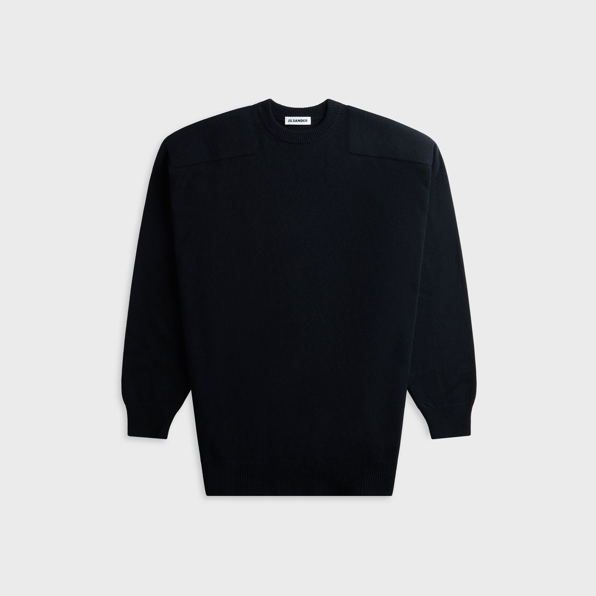 Jil Sander Crewneck Long Sleeve Jumper - Navy