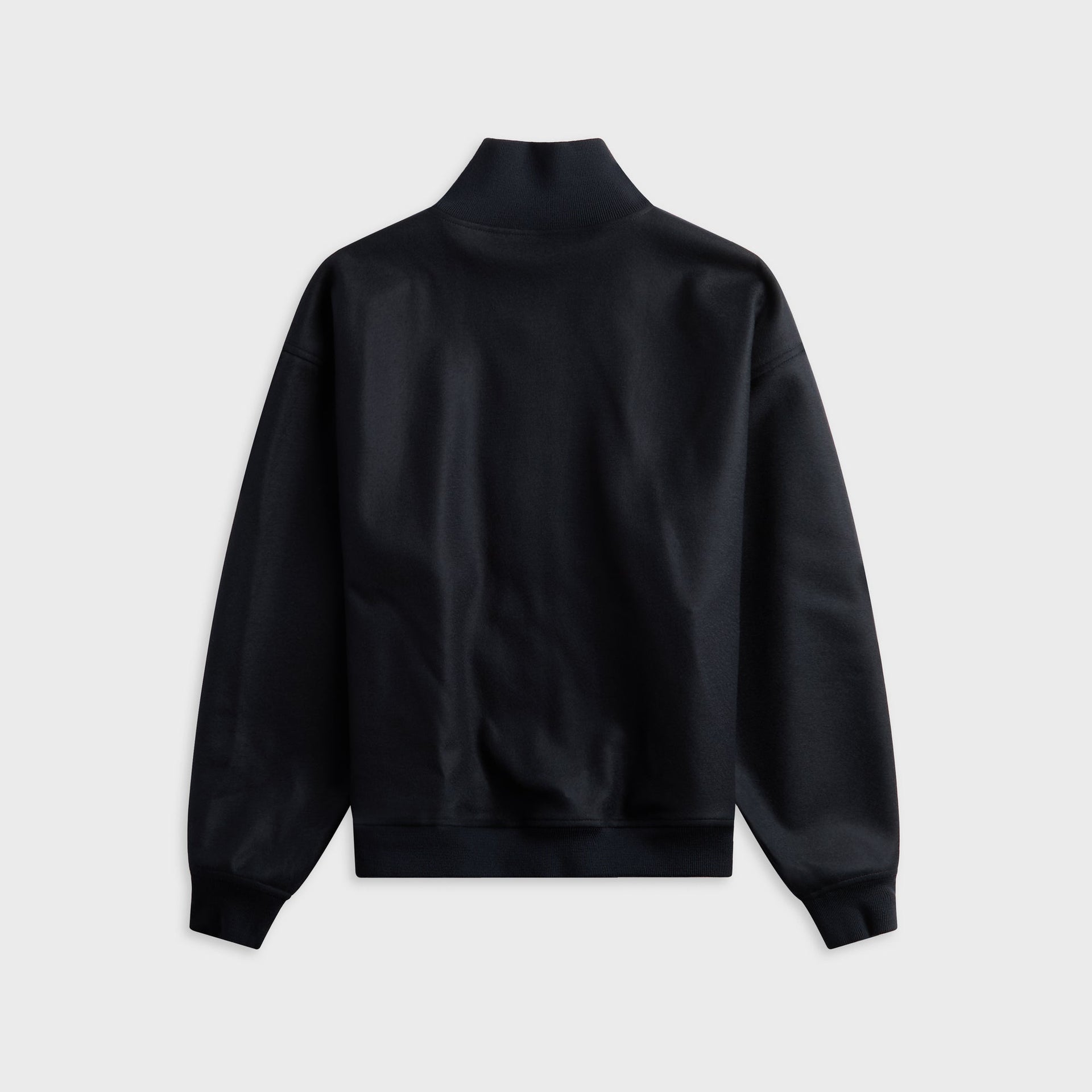 Jil Sander Wool Melton Zip-Up Jacket - Midnight