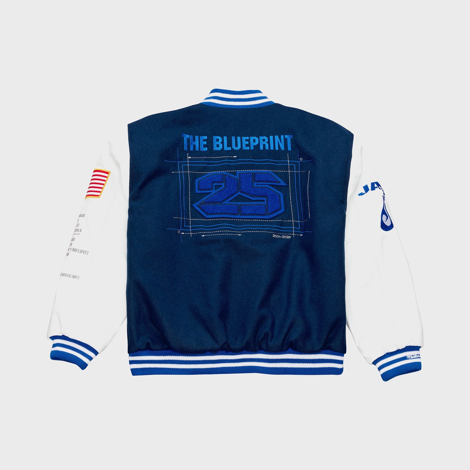 Mitchell & Ness x Jay-Z The Blueprint x New York Yankees Varsity