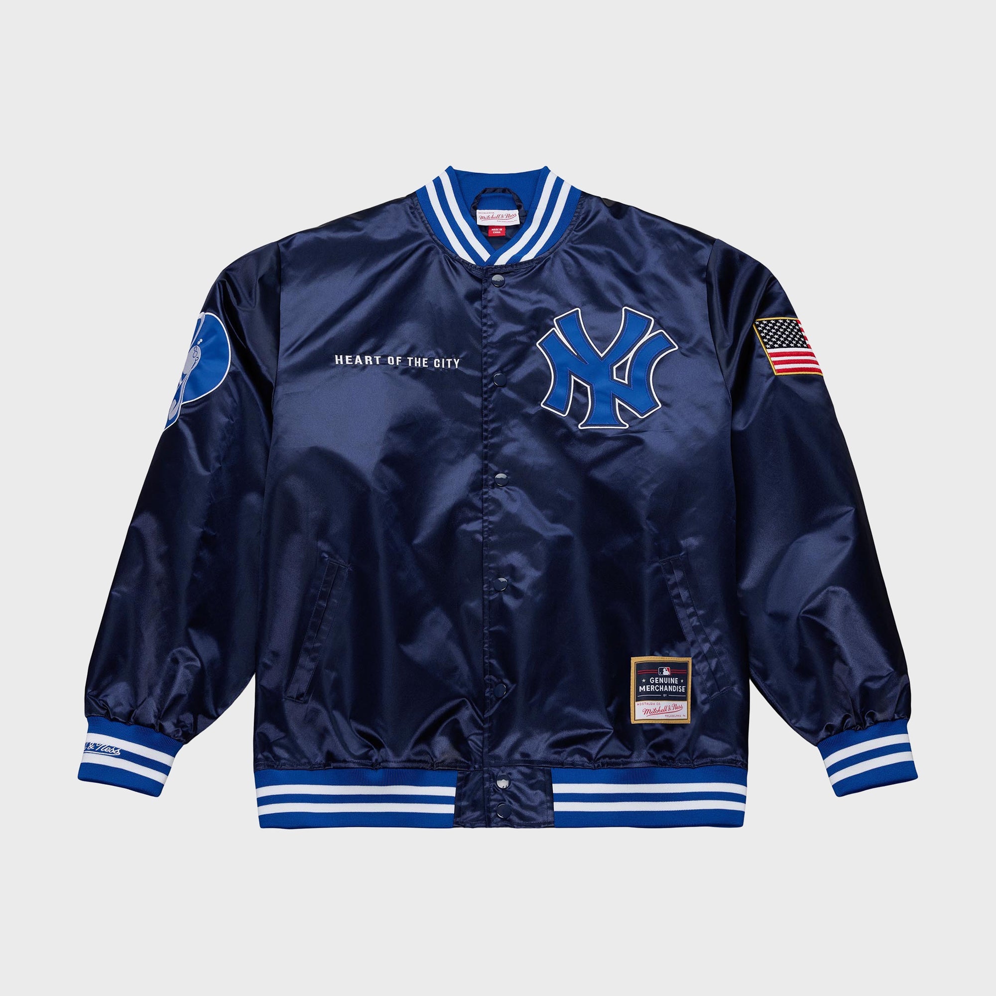 Mitchell & Ness x Jay-Z The Blueprint x New York Yankees Satin
