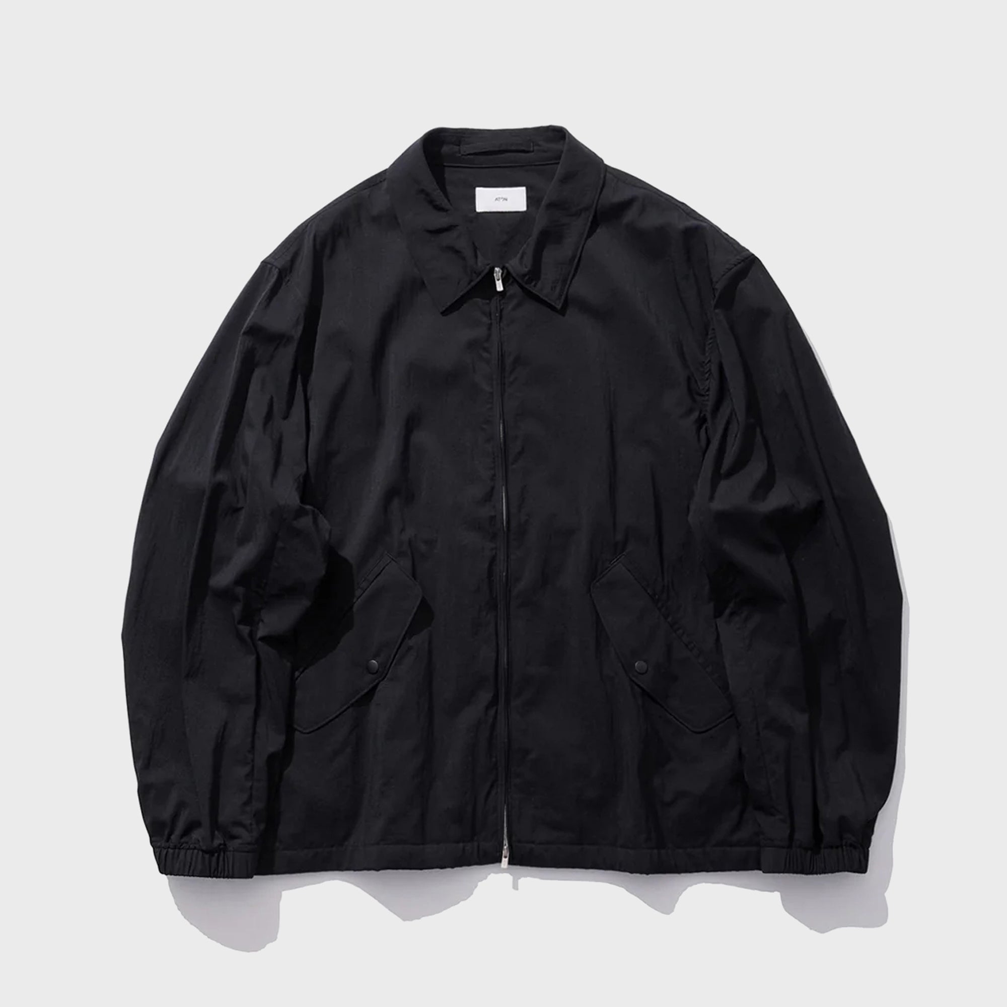 ATON Mat Airly Nylon Flight Jacket - Black – Kith