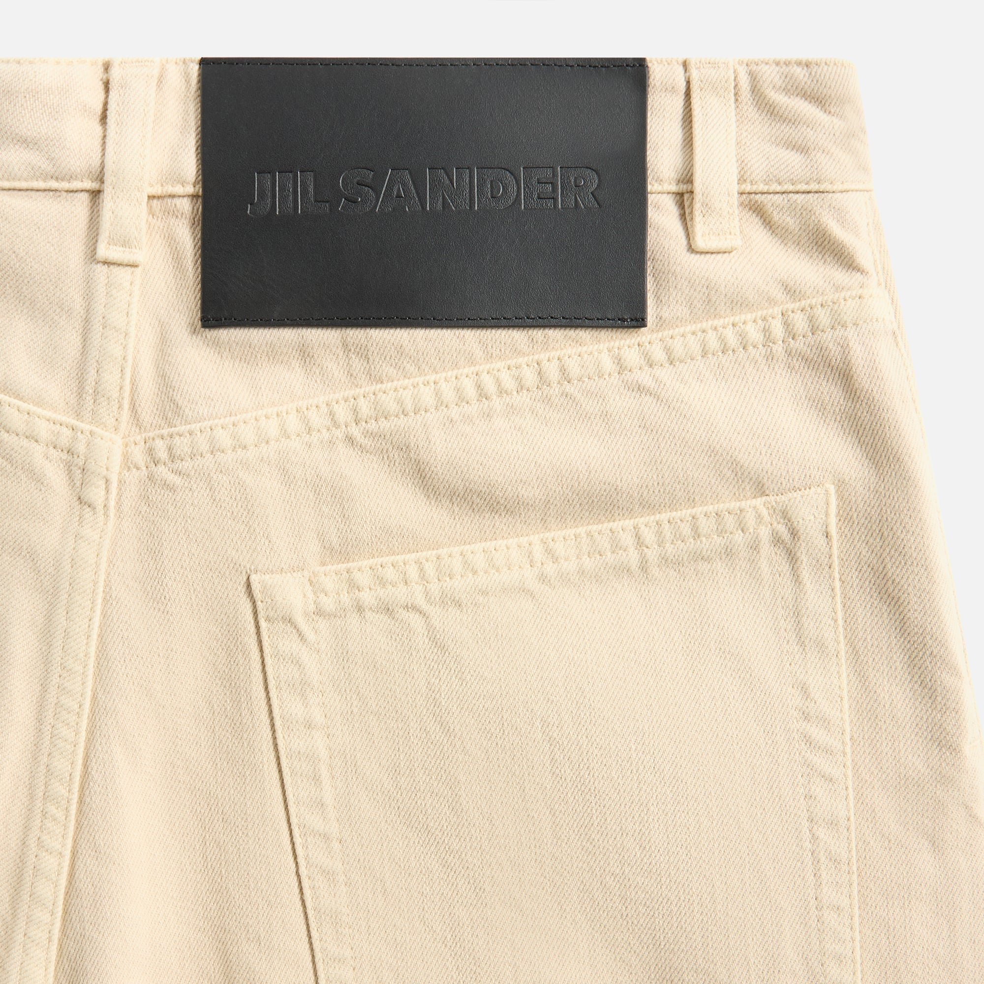 パンツ JIL SANDER WHITE BEIGE COTTON PANTS Cotton pants in white - Jil Sander | Mytheresa