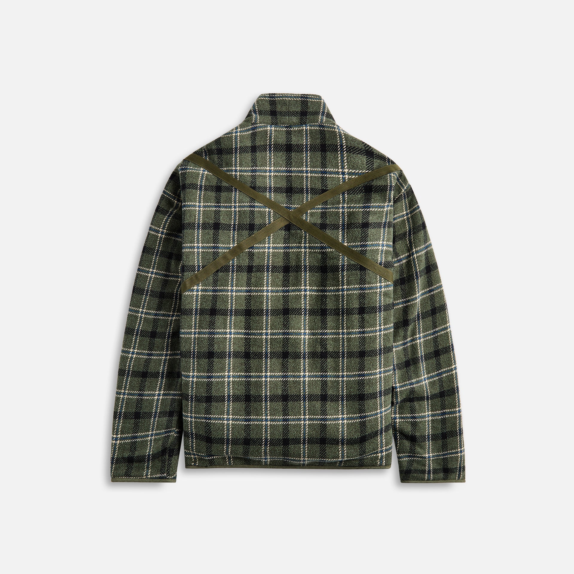 Greg Lauren Army Plaid Sherpa GL1 - Army