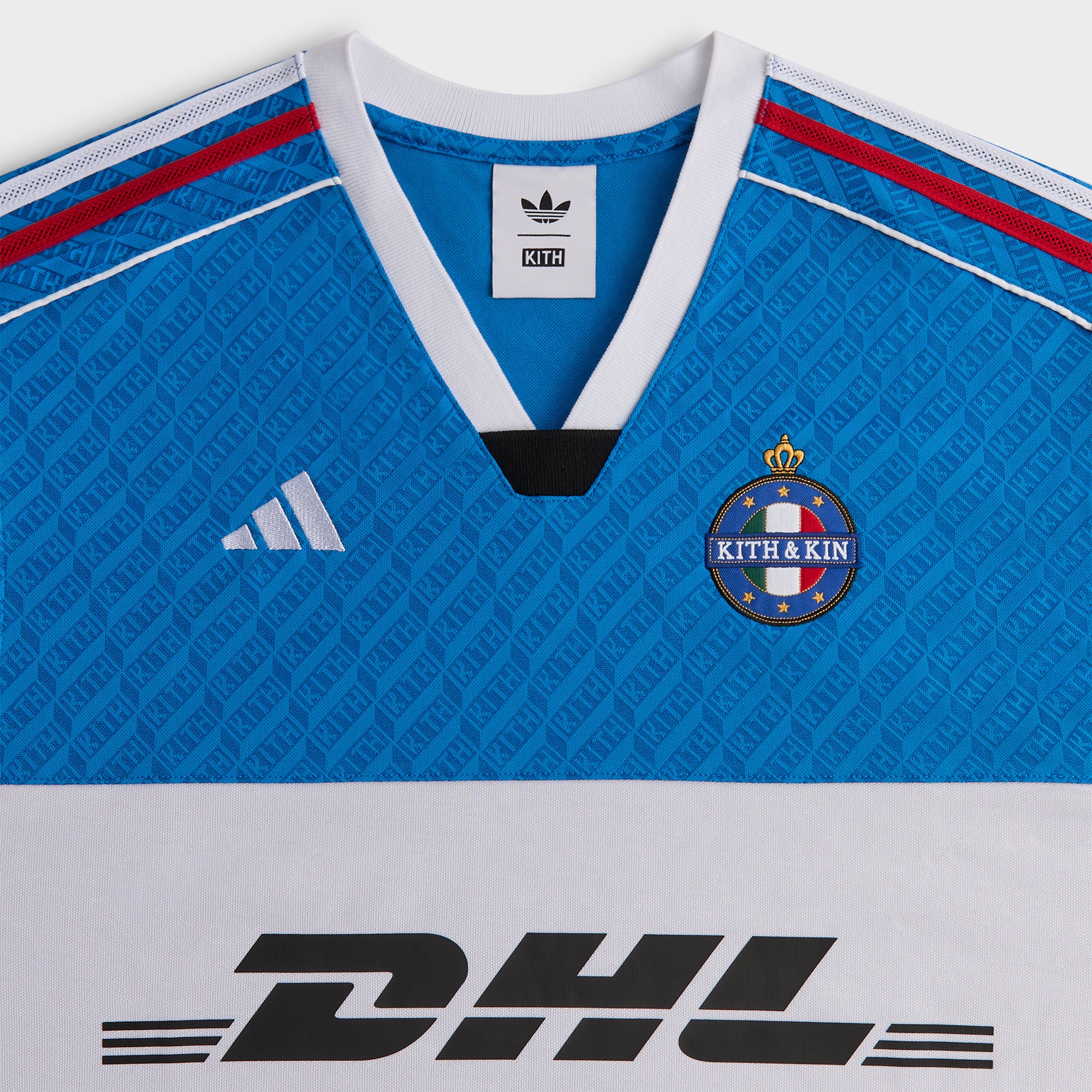 Kith for adidas Football DHL Express Jersey - Blue Burst