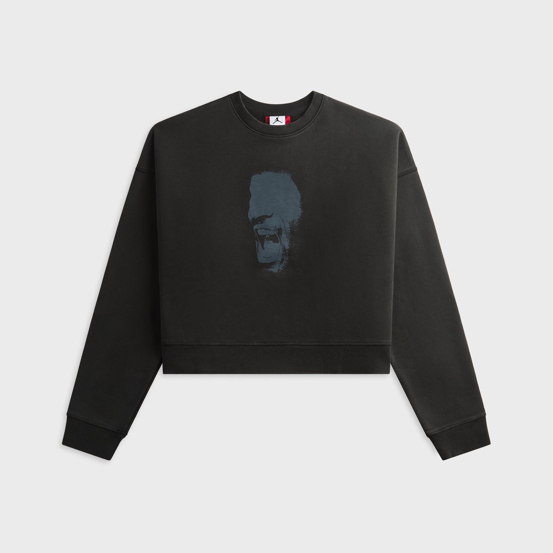 Jordan x IH Cropped Fleece Crewneck Sweatshirt - Black