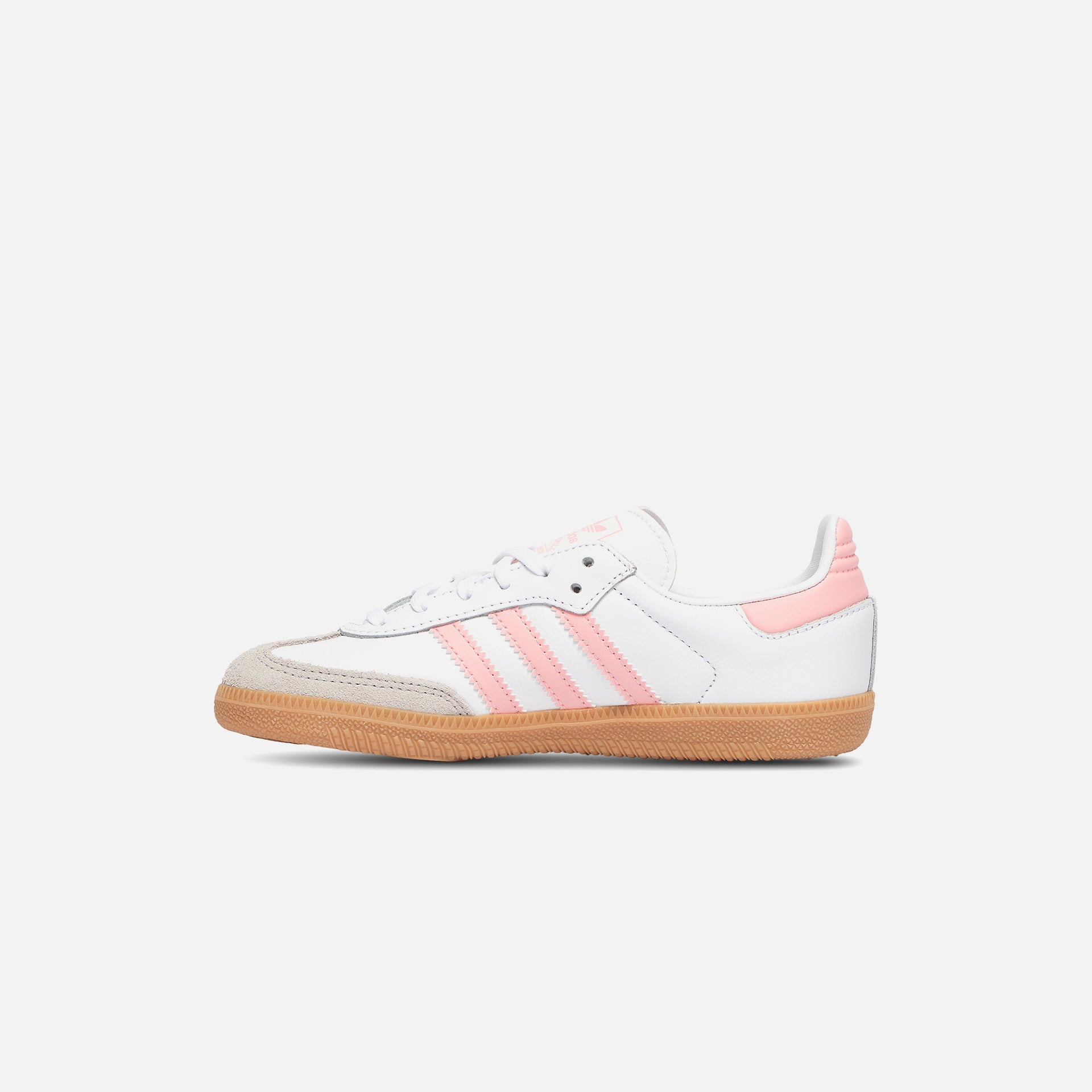 adidas Kids Samba OG - White / Semi Pink Spark / Gum