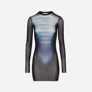 Jean Paul Gaultier Mesh Crew Neck Short Dress - Le Male