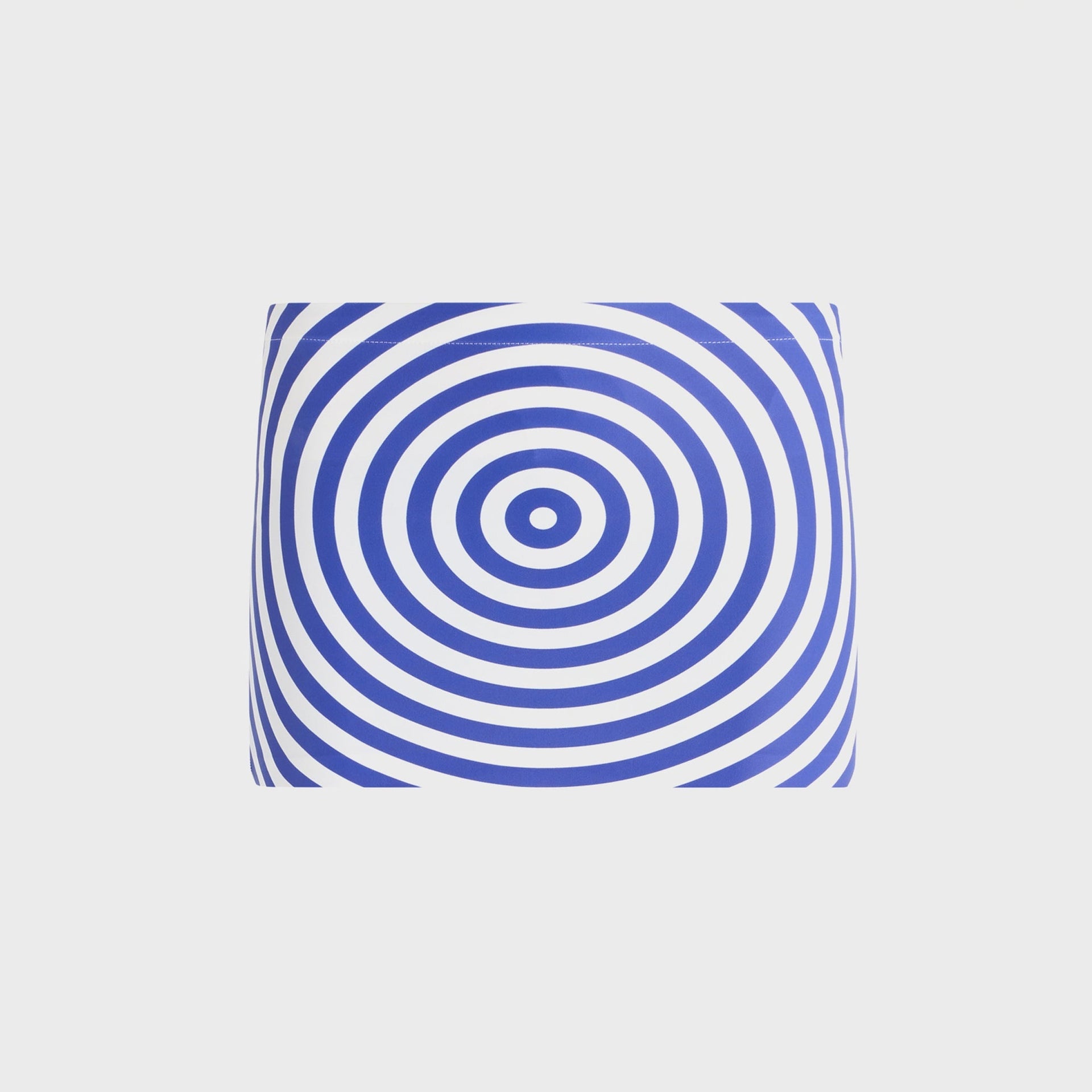 Jean Paul Gaultier Jersey Lycra Mini Skirt - Blue Printed Target