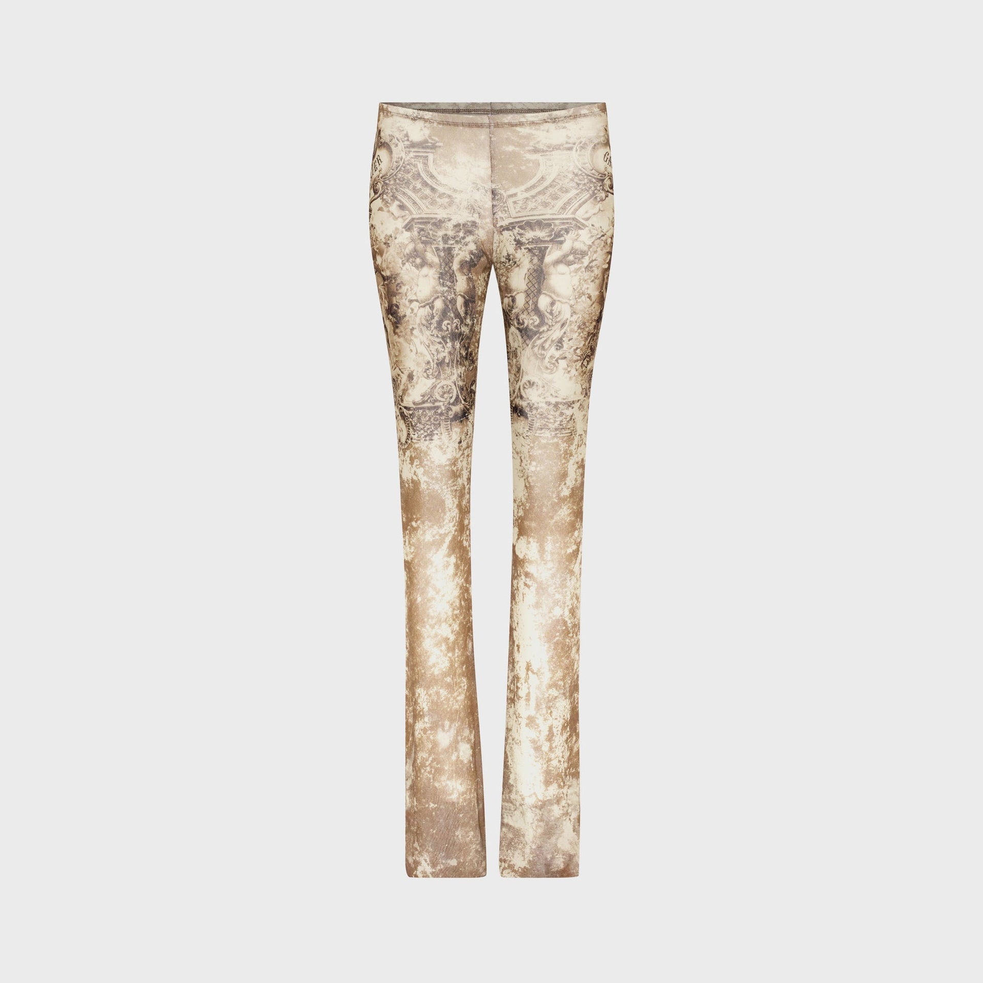 Jean Paul Gaultier Mesh Trouser - Printed Médaillon