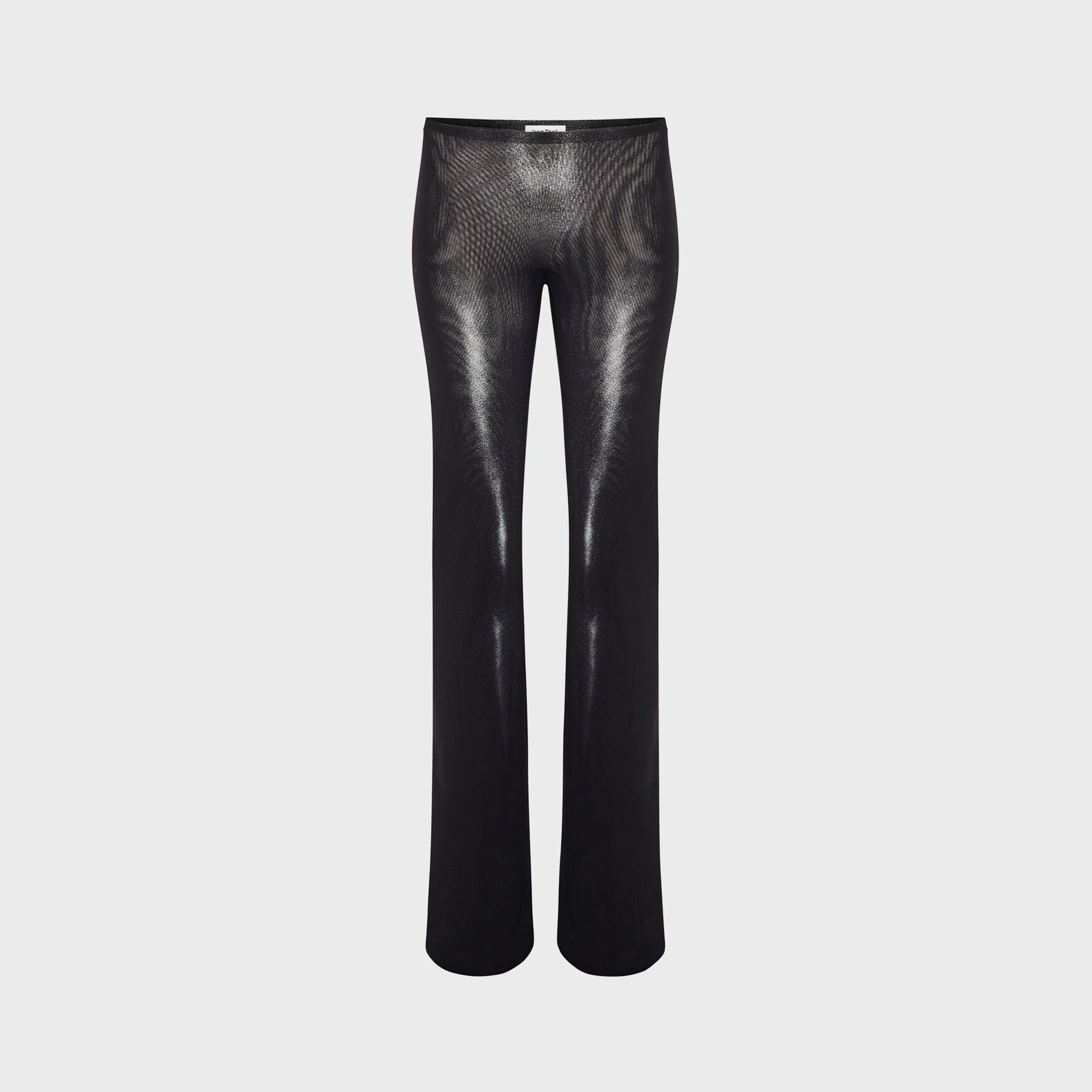 Jean Paul Gaultier Trouser Printed "Body Dust" in Black / Silver