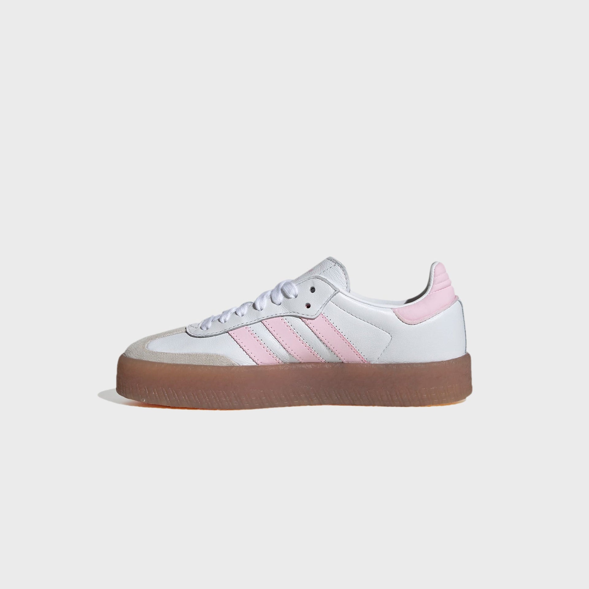 adidas Sambae J - Cloud White / Clear Pink / Gold Metallic