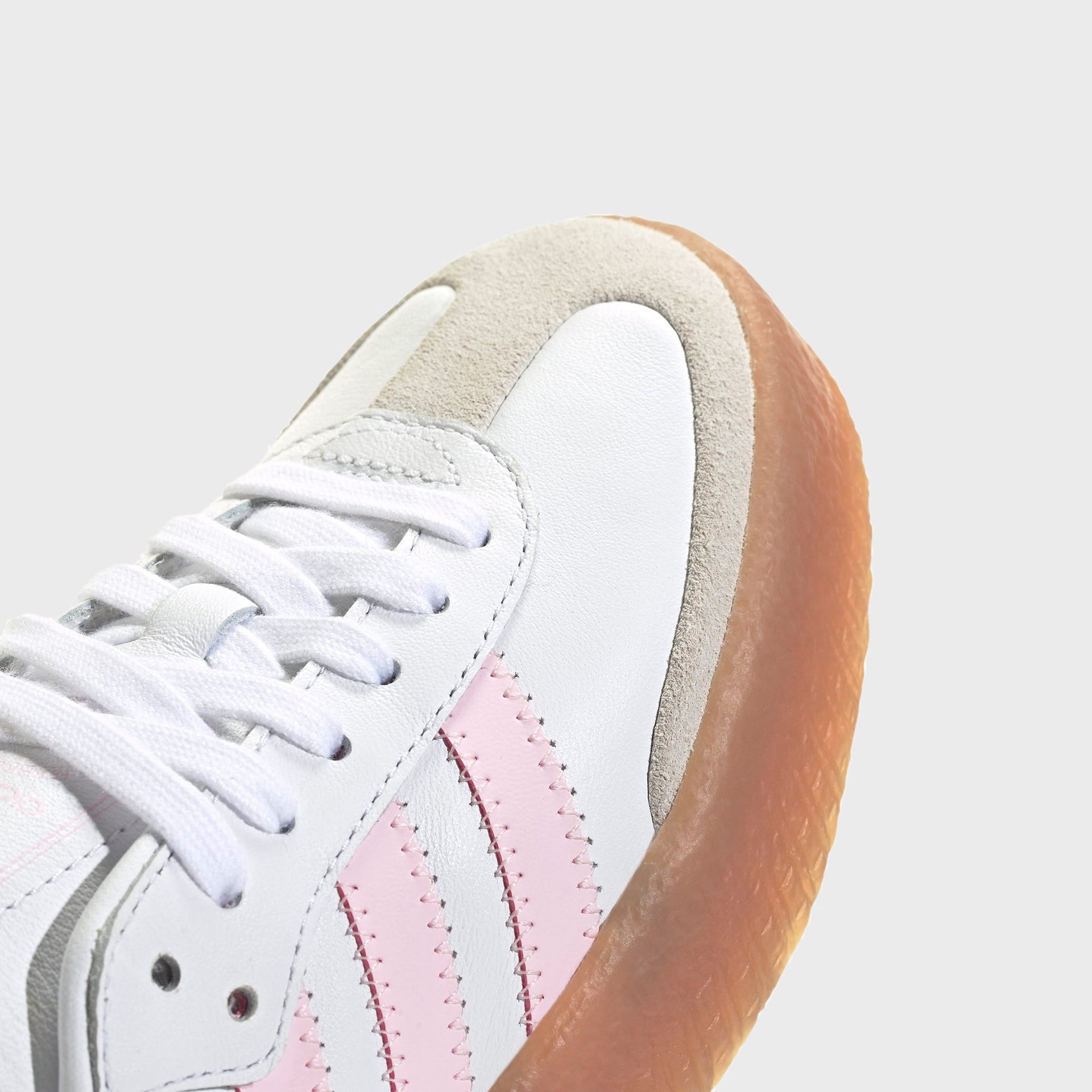 adidas Sambae J - Cloud White / Clear Pink / Gold Metallic