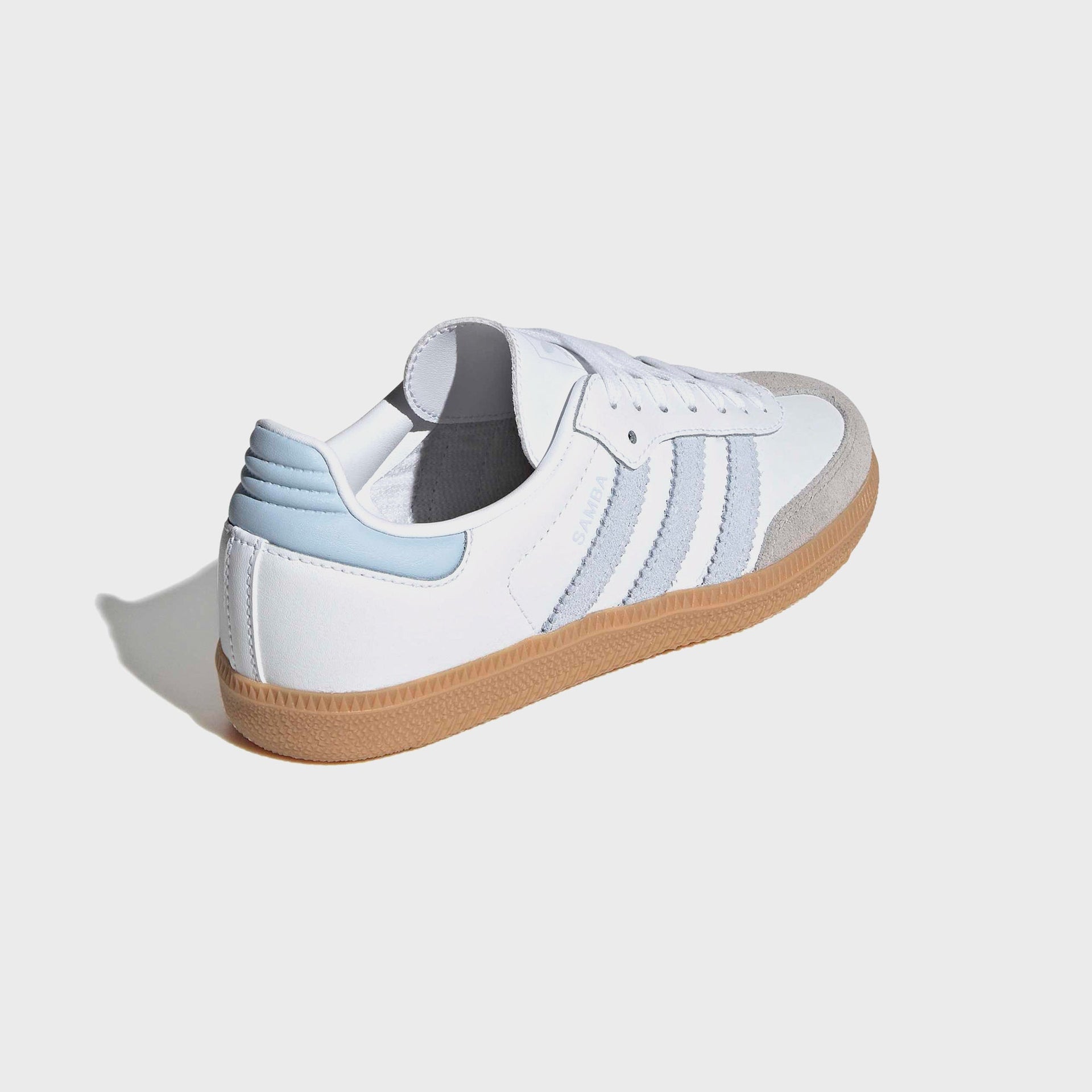 adidas GS Samba OG - Cloud White / Crystal Sky / Gum
