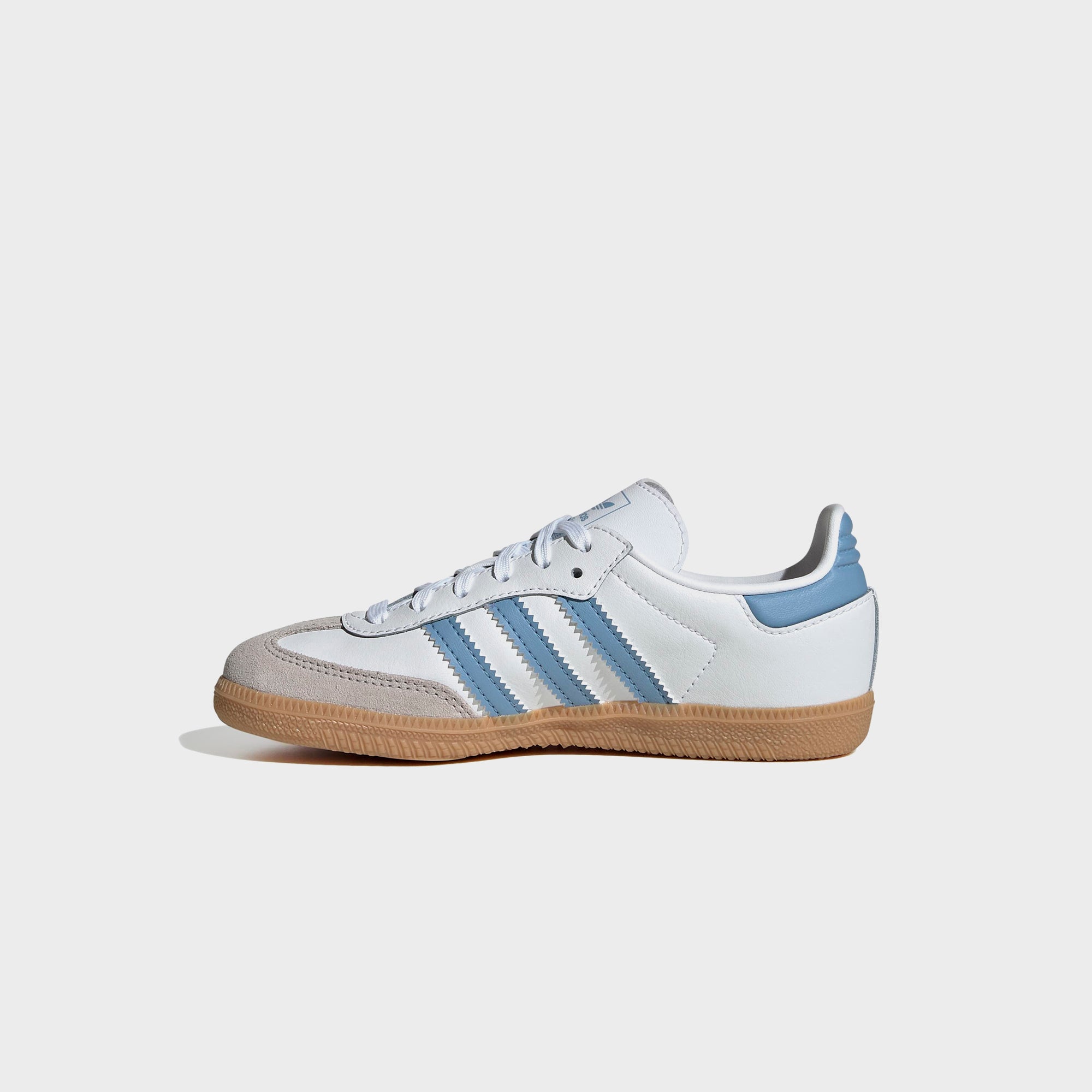 adidas Kids Samba OG - Cloud White / Ash Blue / Gum – Kith