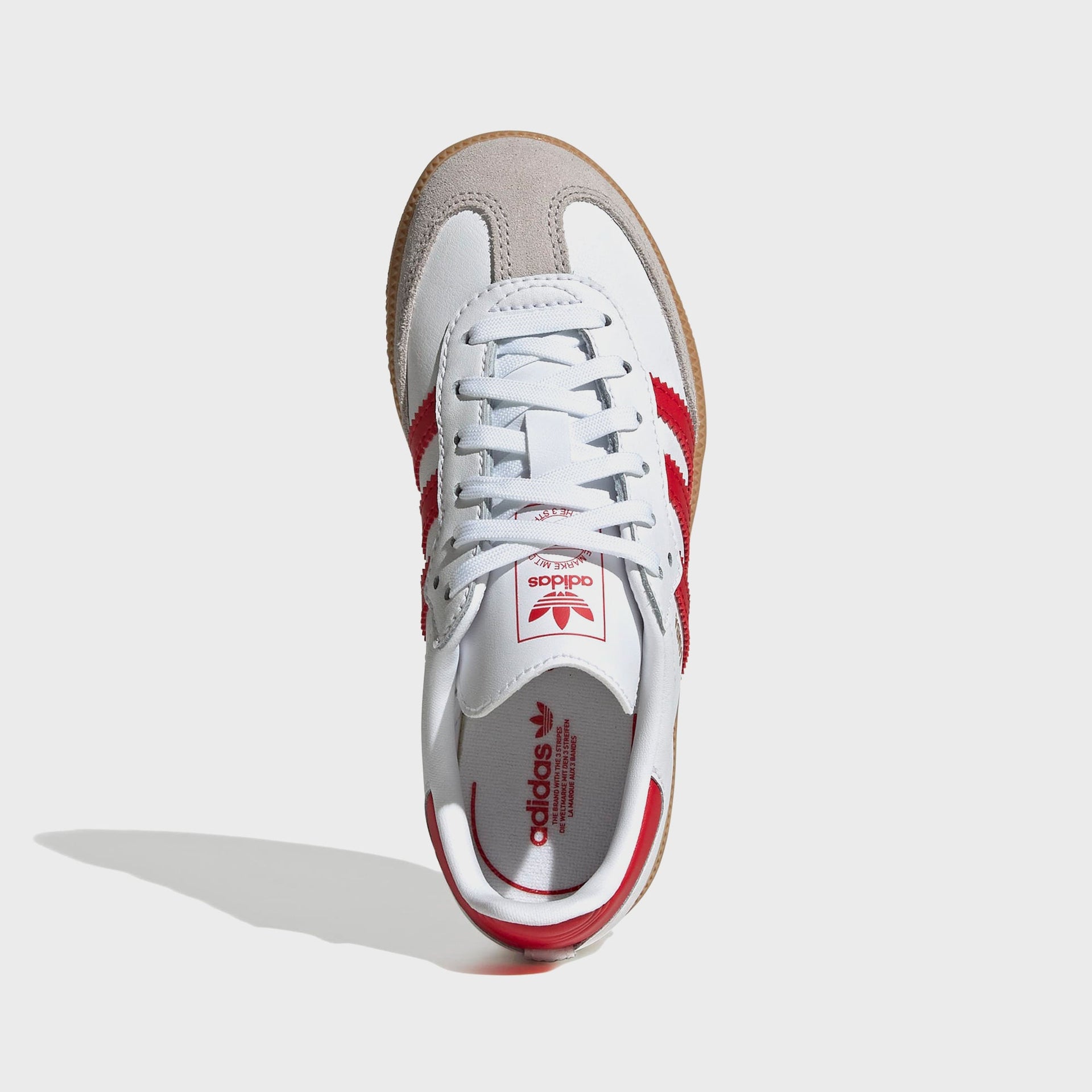 adidas PS Samba OG - White / Better Scarlet / Gum 3
