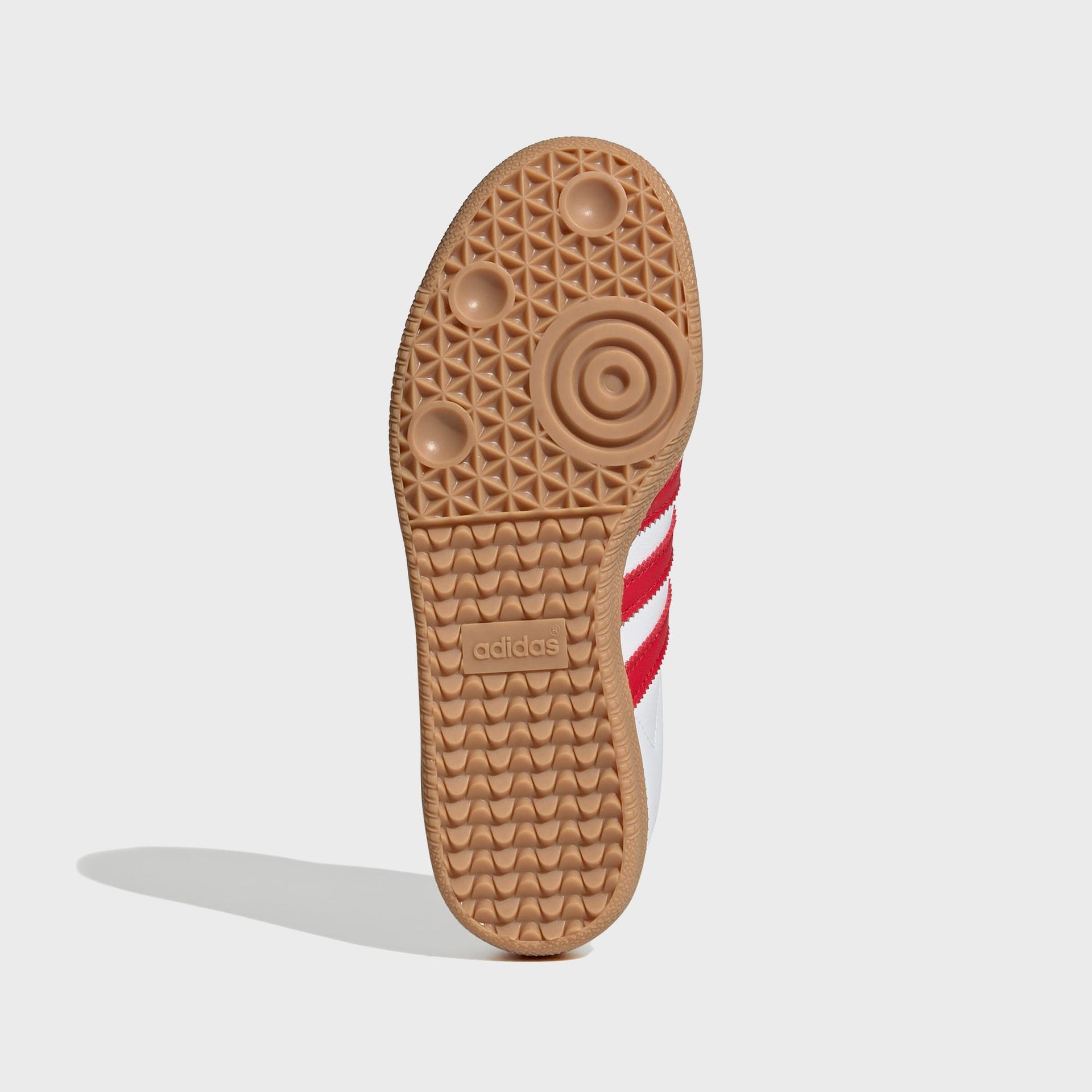 adidas GS Samba OG - White / Better Scarlet / Gum 3