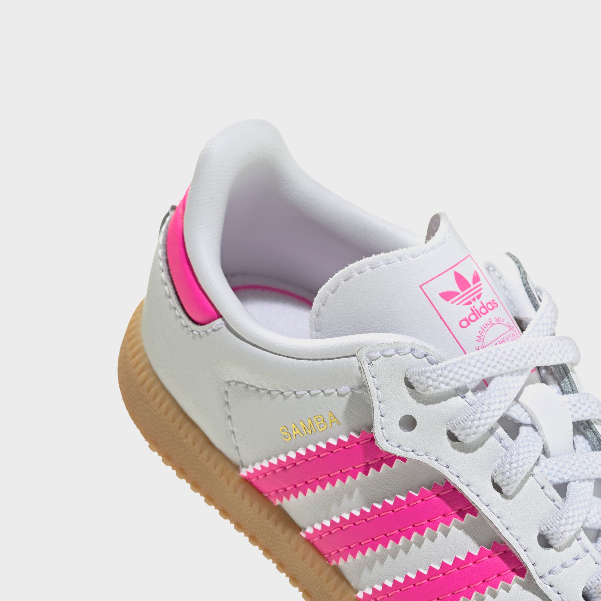 adidas Samba OG - White / Lucid Pink / Gum 3 – Kith