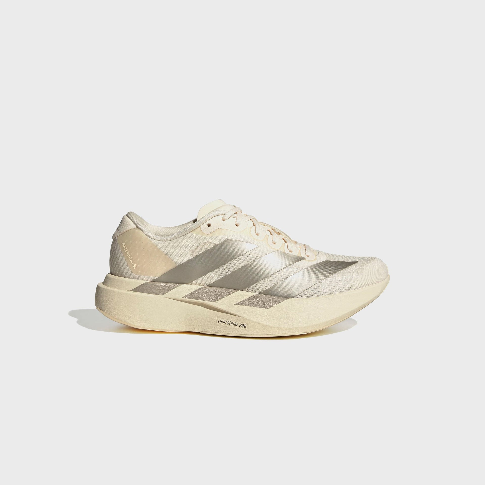 adidas Adizero Evo SL - Wonder White / Cyber Metallic / Warm Vanilla