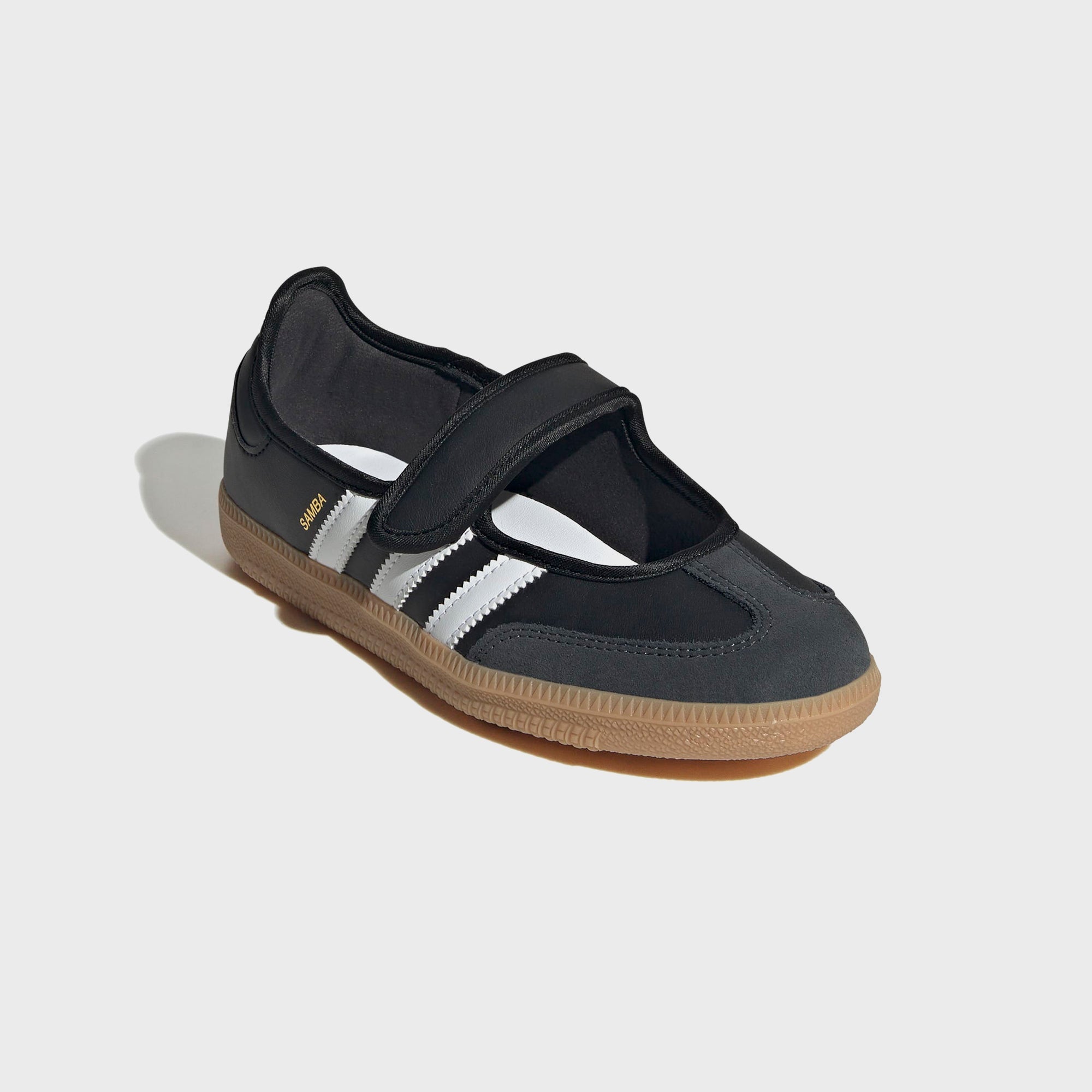 adidas Junior Samba Jane - Core Black / White / Gum 3 – Kith