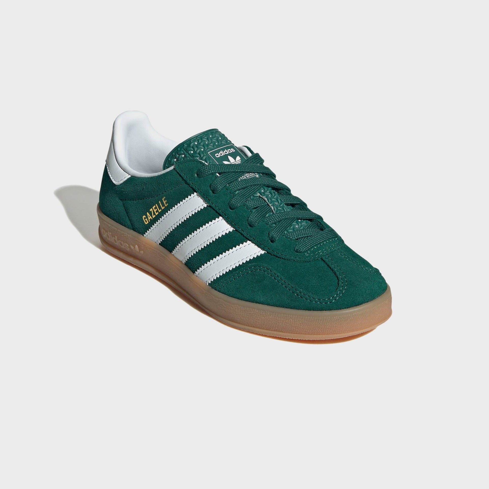adidas Gazelle Indoor - Collegiate Green / White / Gum 2
