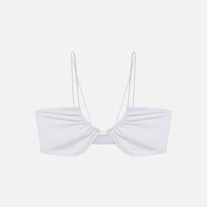 Jade Micro Kora Top - White