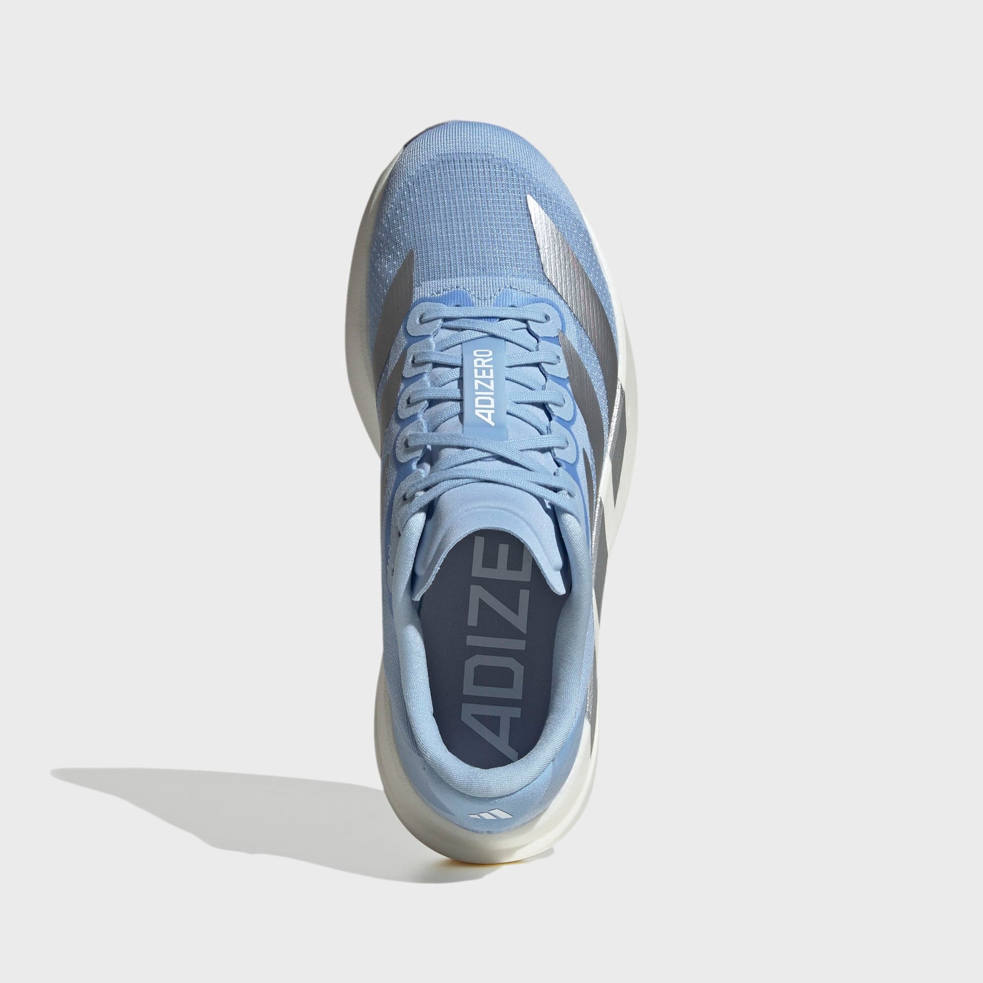 adidas Adizero Evo SL - Glow Blue / Silver Metallic / Cloud White