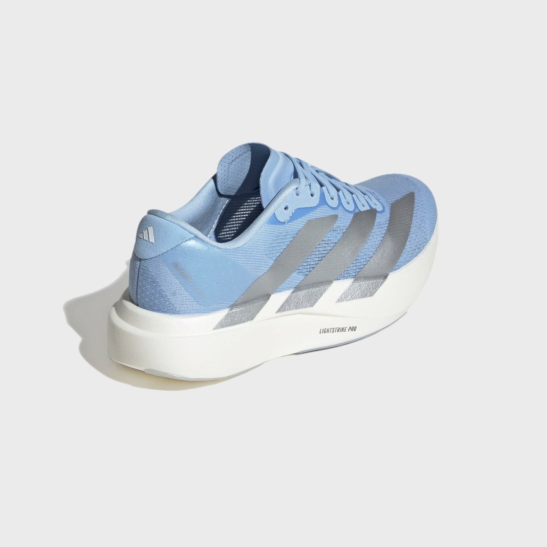 adidas Adizero Evo SL - Glow Blue / Silver Metallic / Cloud White