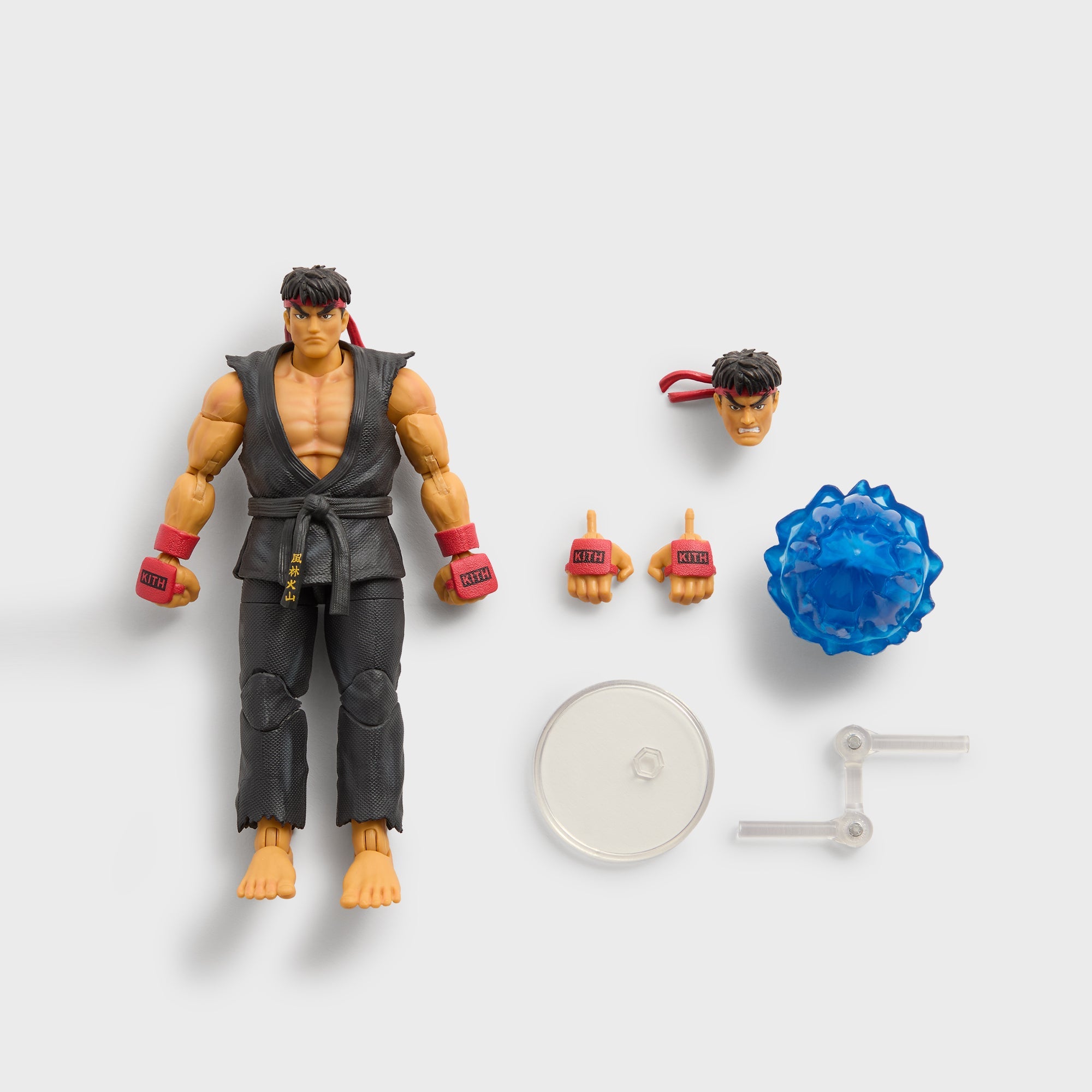 KITH CAPCOM リュウ フィギュア アクションフィギュア Capcom | Kith for Jada Toys Ryu Figure - Black