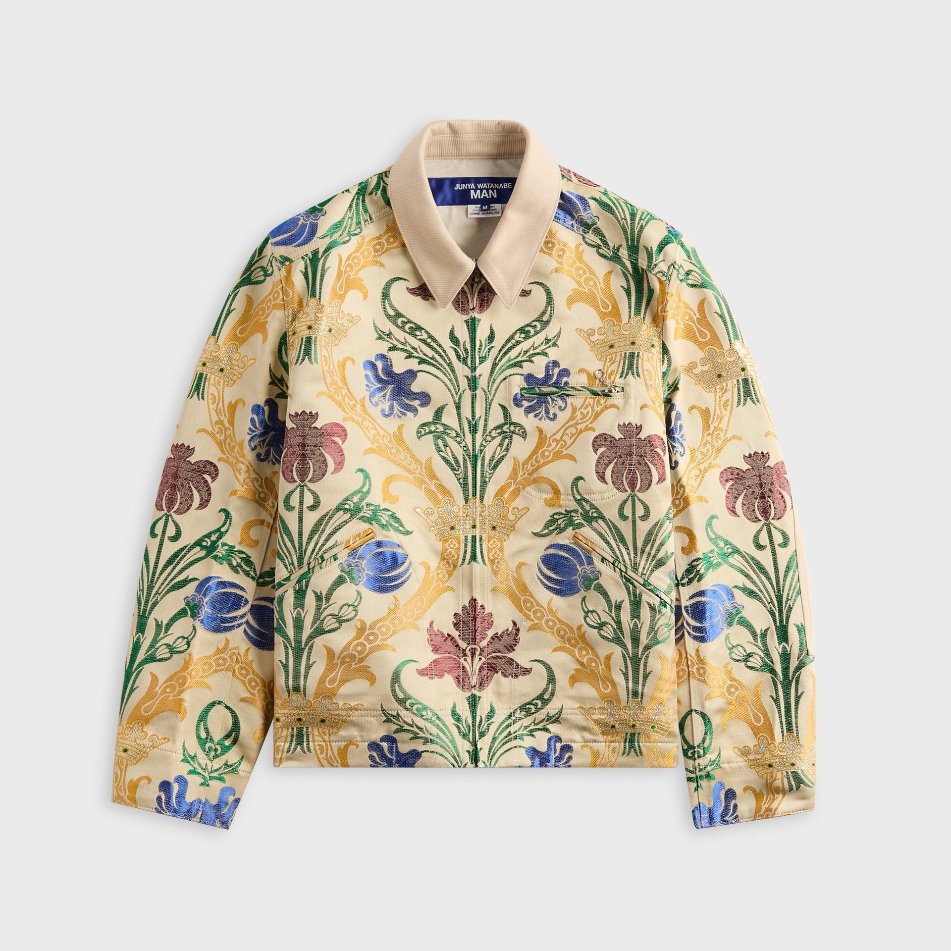 Junya Man Jacket - Natural / Yellow / Green