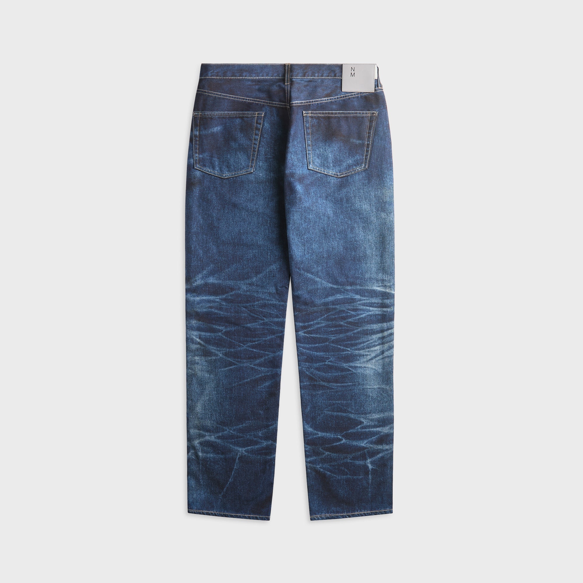 JUNYA WATANABE MAN ダークブルー ジーンズ Lサイズ Junya Watanabe MAN x New Manual Printed Denim Pant - Indigo – Kith