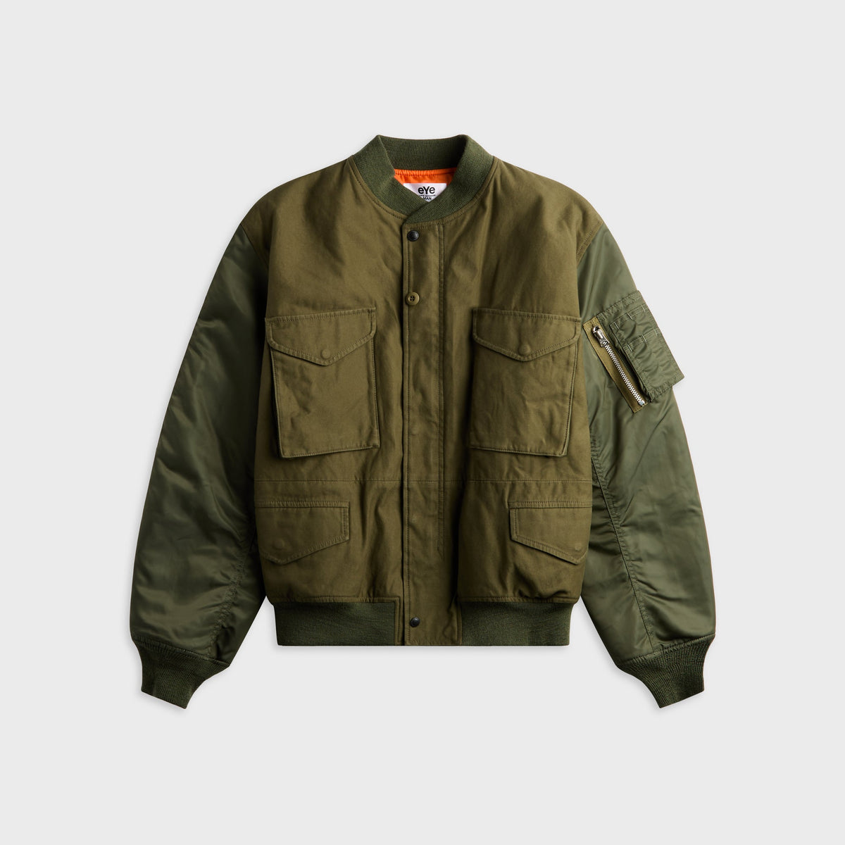 Junya Watanabe MAN × Needles Bomber Jacket - Black