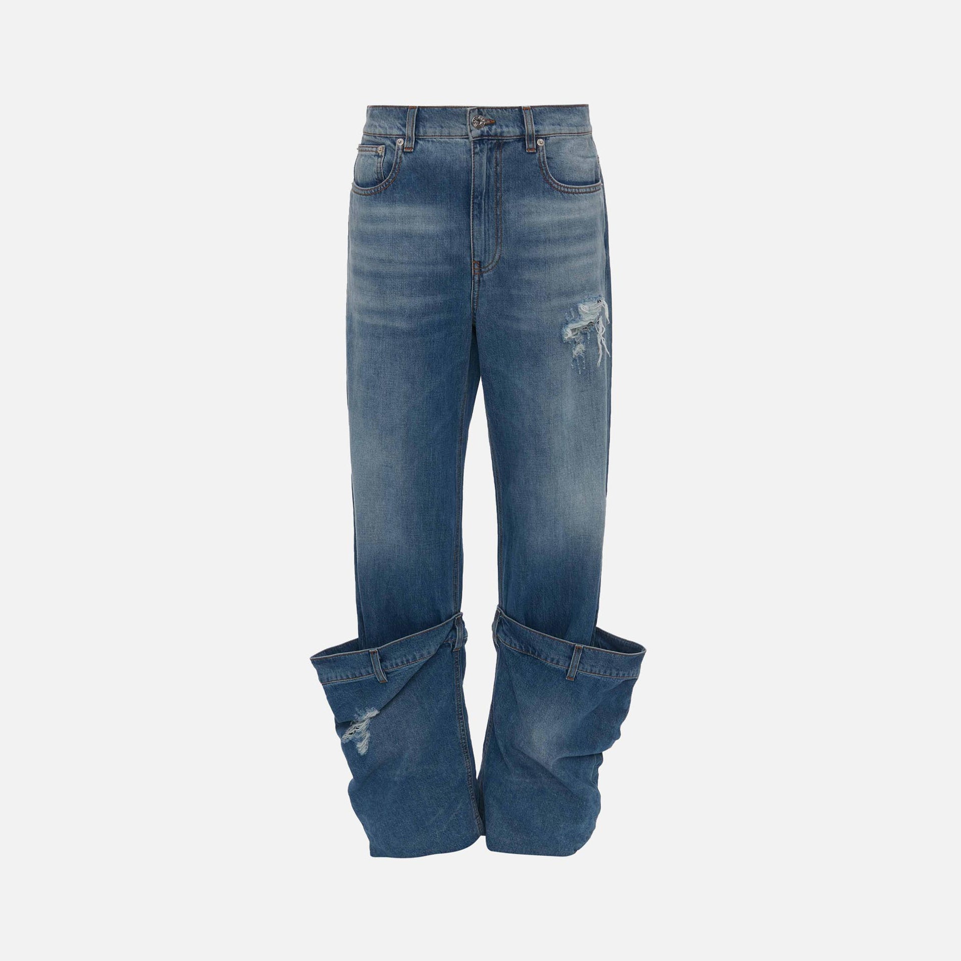 JW Anderson Bucket Jeans - Light Blue