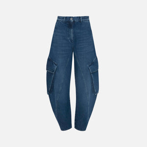 JW Anderson Twisted Cargo Sleeve Jeans - Blue