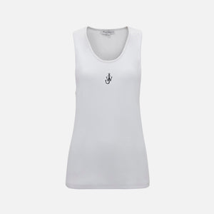 JW Anderson Anchor Embroidery Vest - White