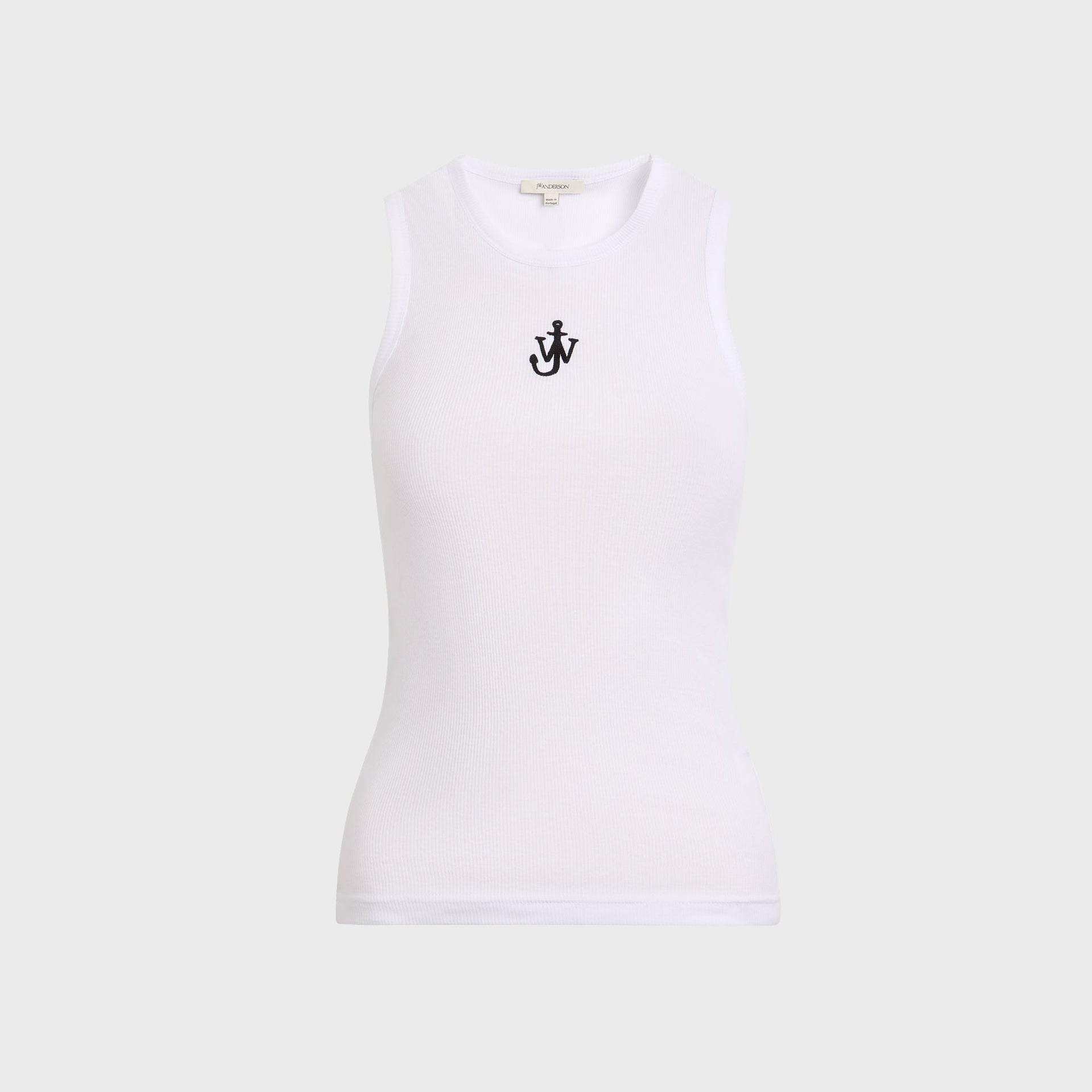 JW Anderson Anchor Embroidery Vest in White