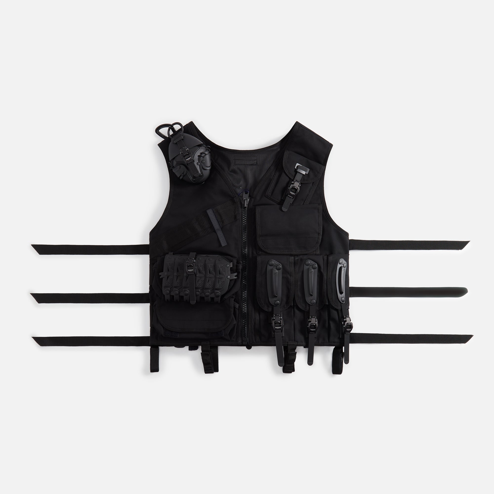 Junya Watanabe Man x Innerraum Polyester Rip-Stop Vest - Black