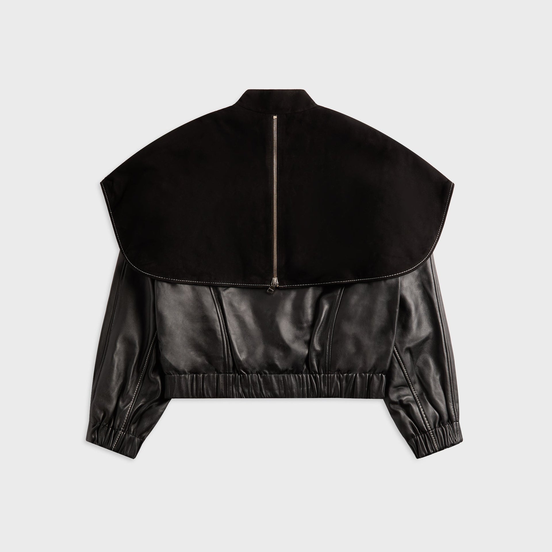 JW Anderson Oversized Collar Bomber Jacket in Black