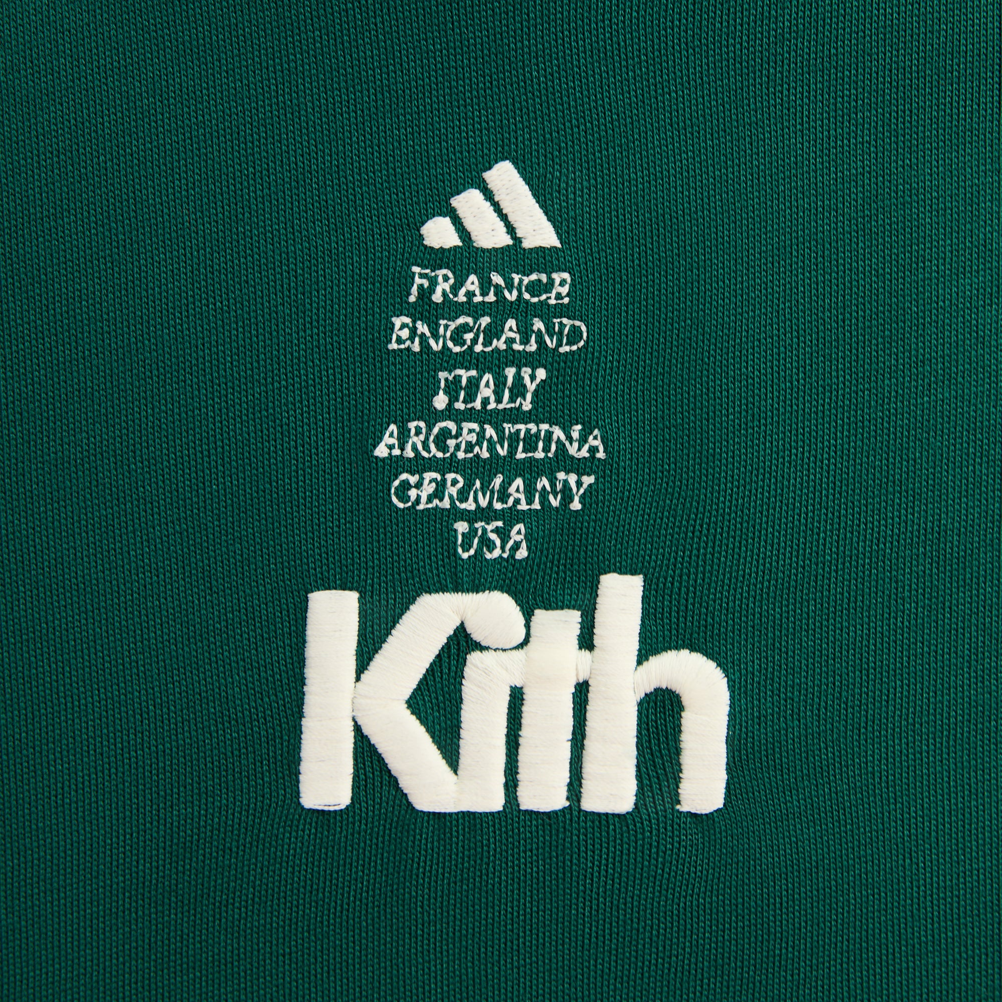 Kith for adidas Football Short Sleeve Tee - Green