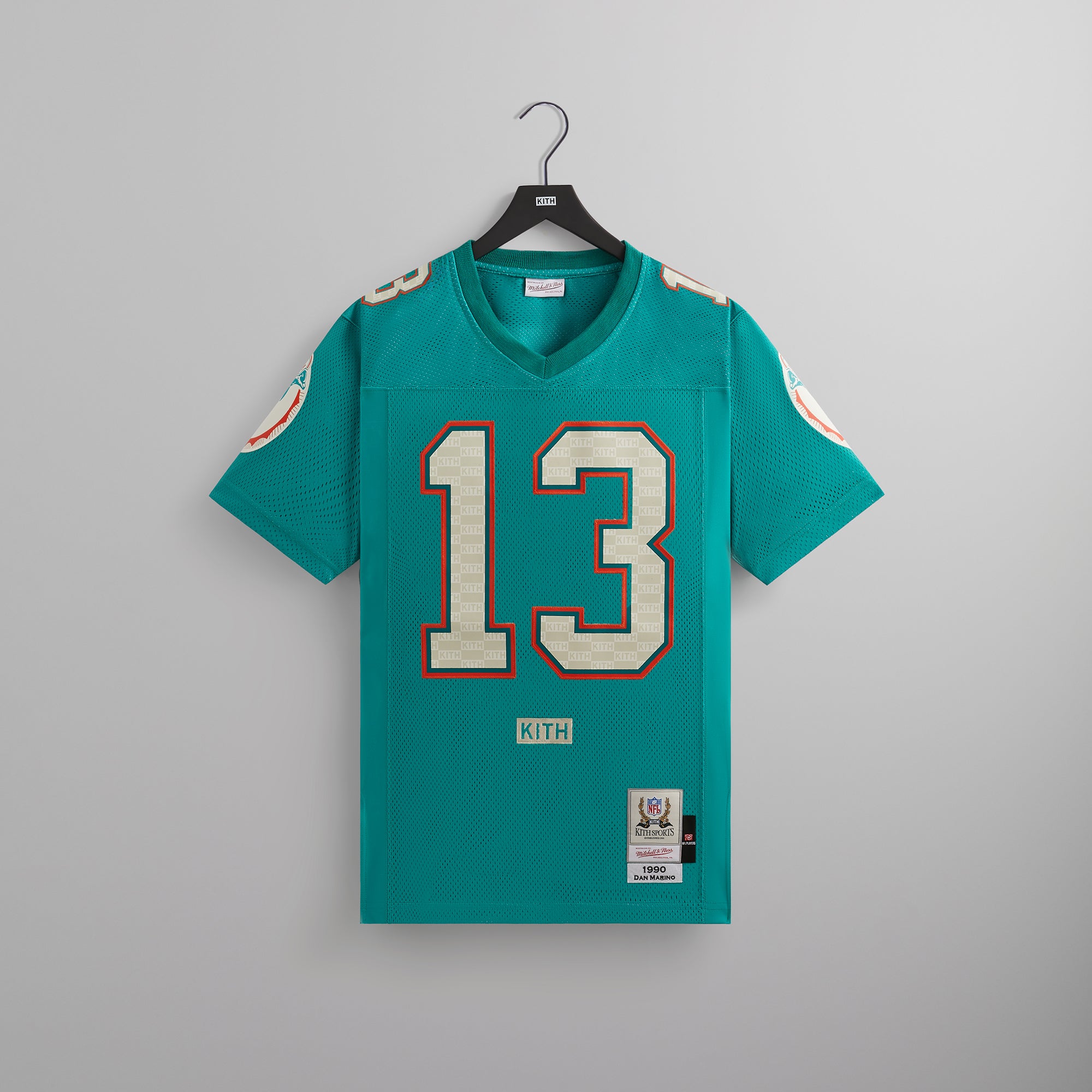 Kith and Mitchell Ness for the NFL Dan Marino Jersey