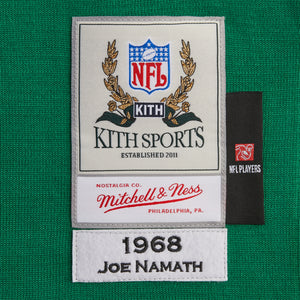 Kith and Mitchell & Ness for the NFL: Joe Namath Jersey